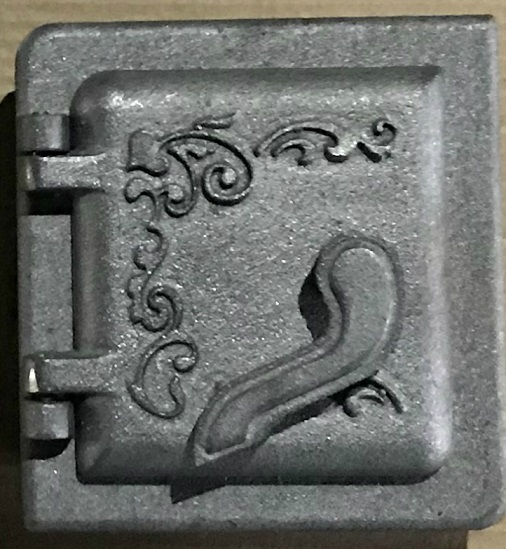 ПЕЧНОЕ Дверка поддувальная квадратн.ДП-1 (150х160мм) (Бежецкий ЛМЗ) (аналог АД01) *1