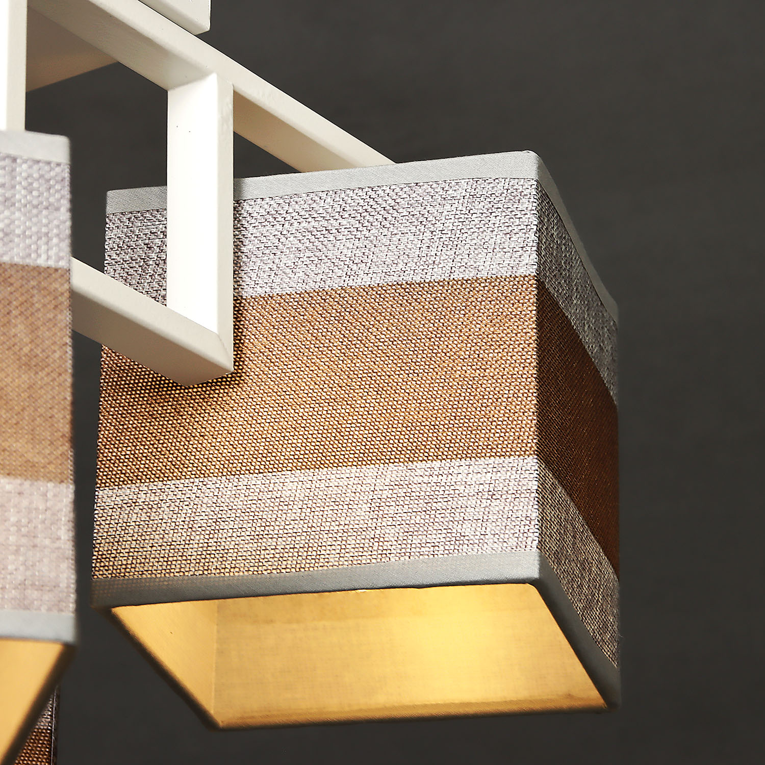 Люстра 6152/4WT BR+GR Е27 2*60W S=9м2 *1