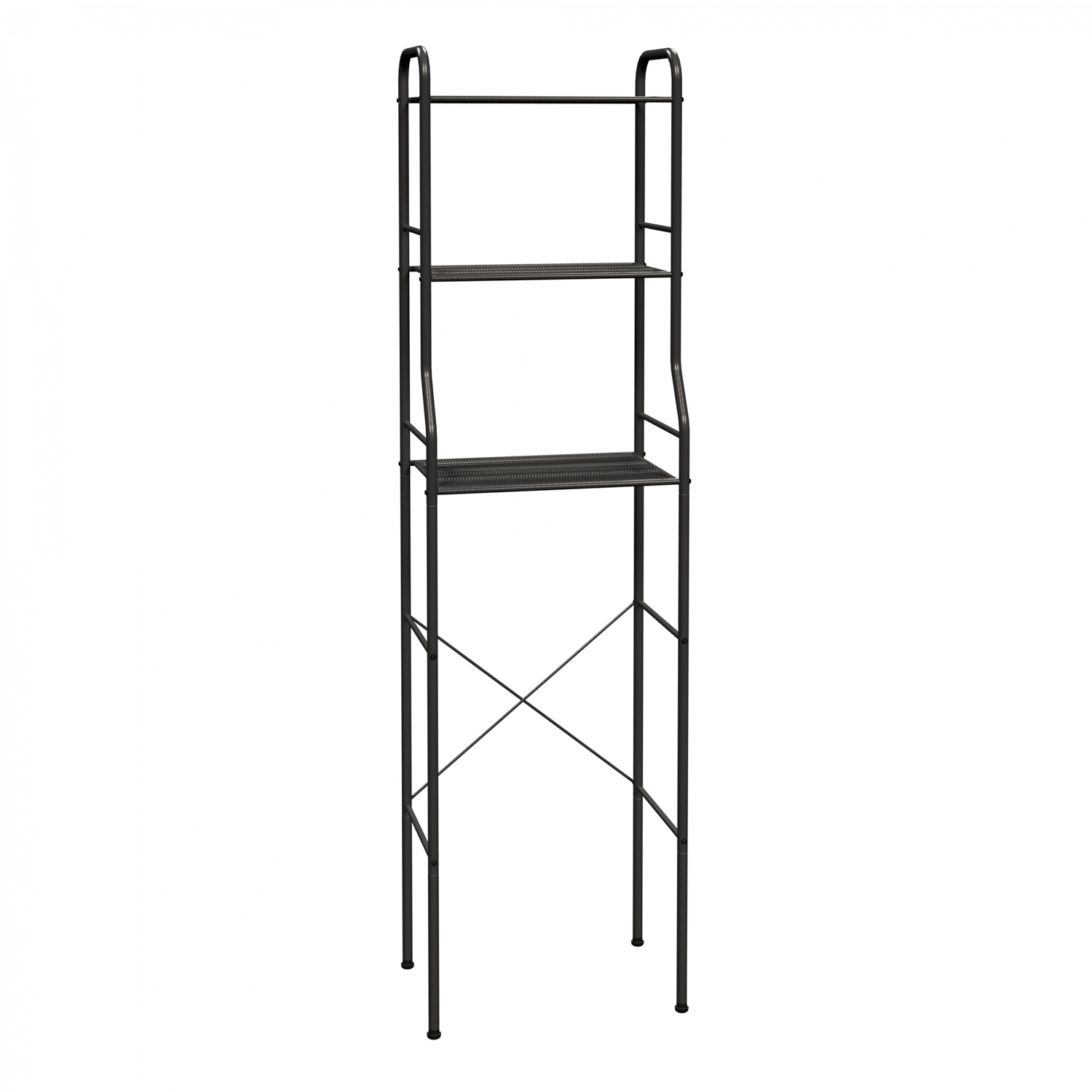 Стеллаж металл. "Атлантик 13" 1670х455х300хмм 3 полки Графит арт.СТА13  ГР "ЗМИ" *1