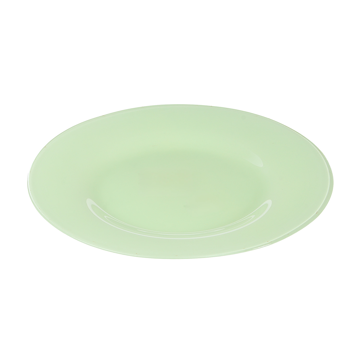 Тарелка стекло Pasabahce "Бохо" d26см Зеленый рис.28815 10328SLBD45 *12