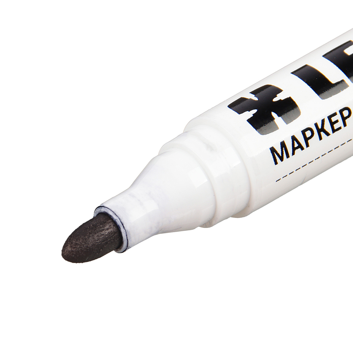 Маркер строительный перманентный черный (набор10 шт) арт.012183 LEKON LOGISTIC *1/10/120