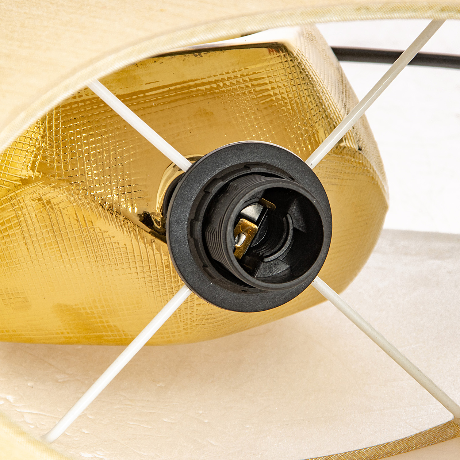 Лампа настольная G32113/1T GD BEG E14 40Вт S=2м2 *1/10