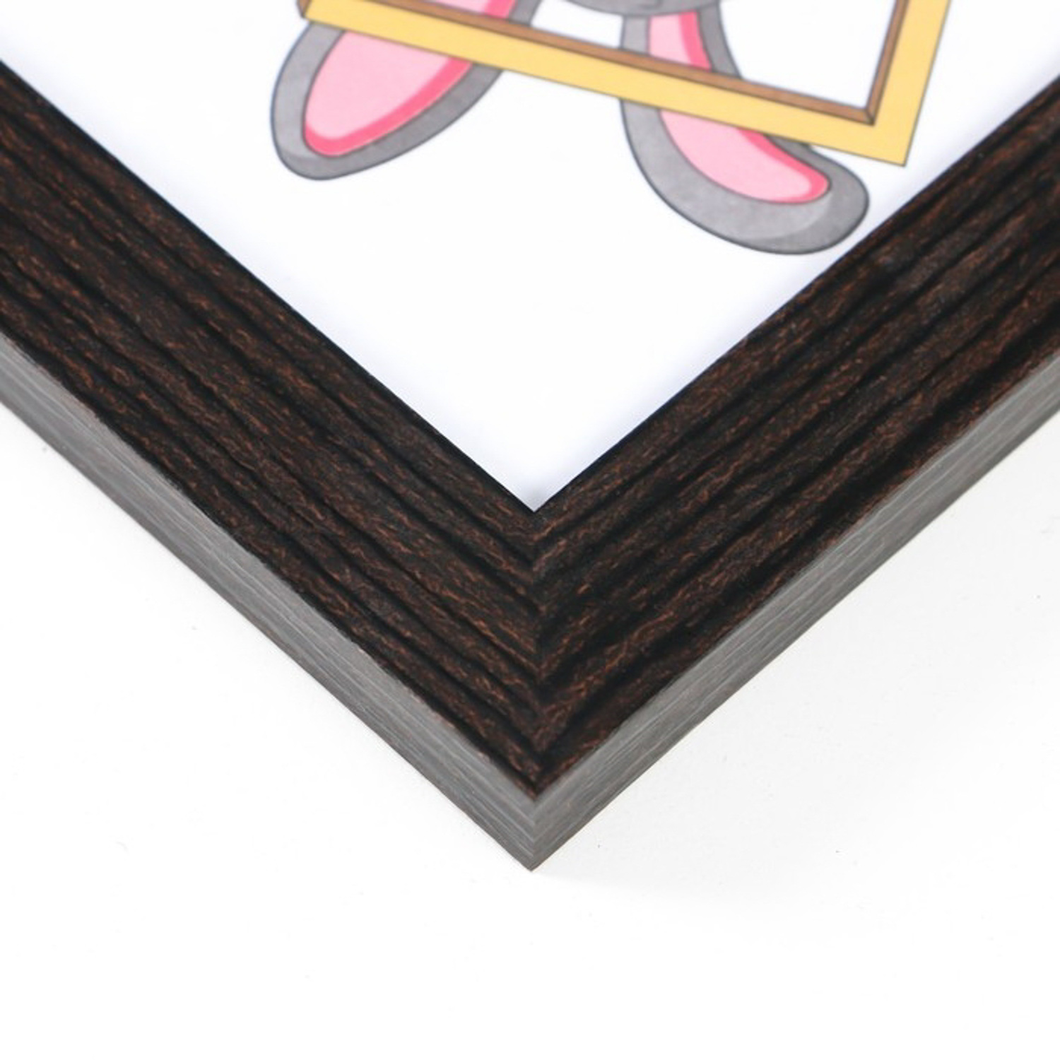 Фоторамка 10х15 см МДФ, №6 Венге  (пластиковый экран) 4438445