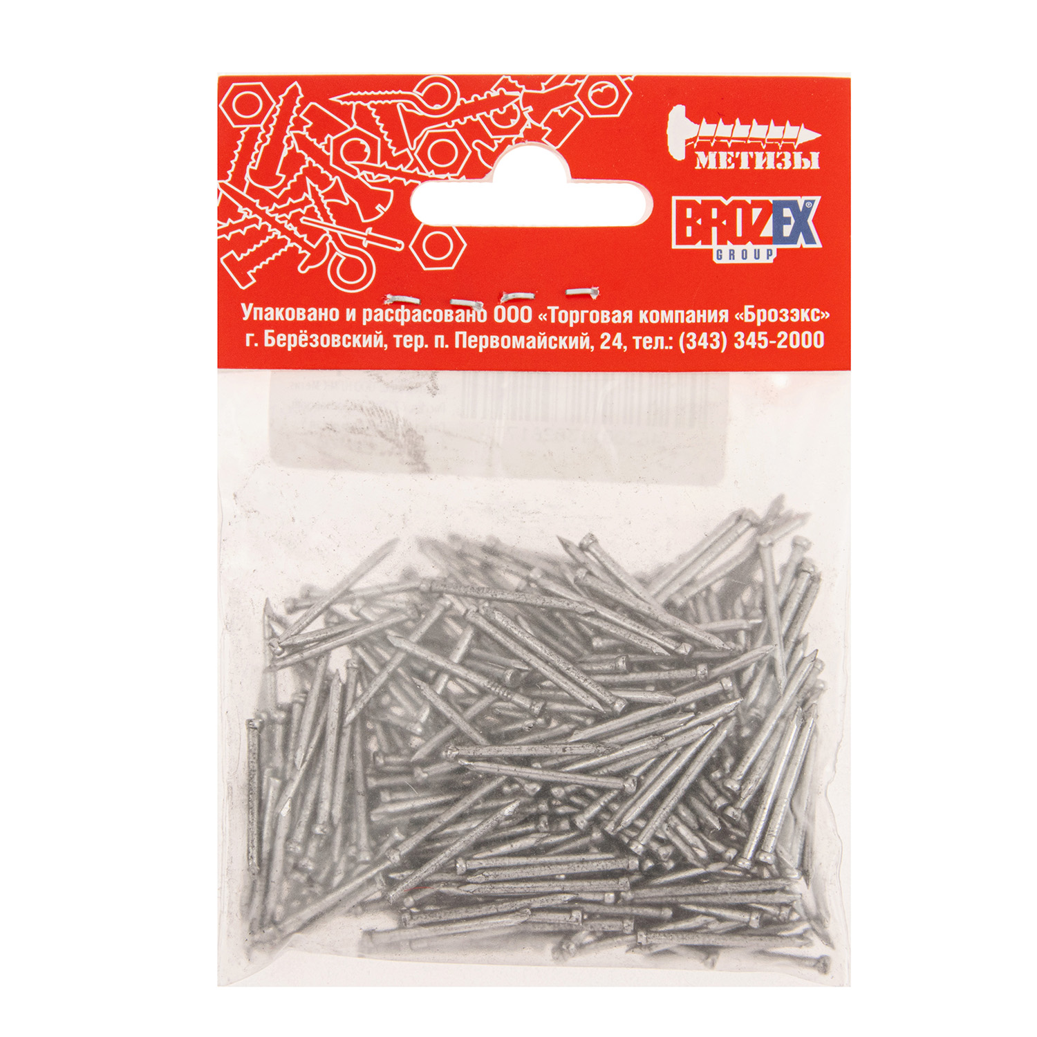 Гвозди финишные 1.6х20 мм BROZEX, 0.1 кг