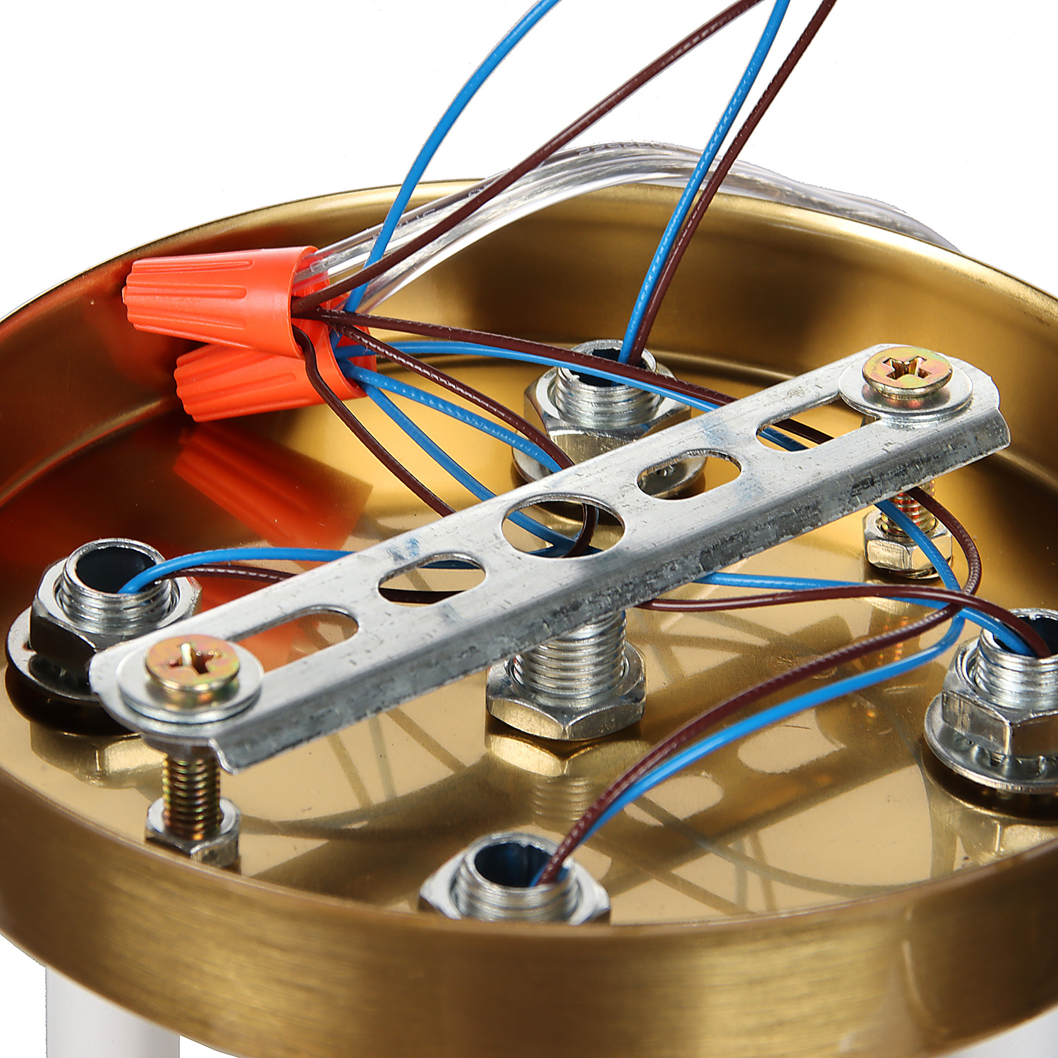 Светильник потолочный K2209/4 CO+WT 4*40W E27 220V (l-580; w-500; h-250)  VERNER LIGHTING *1