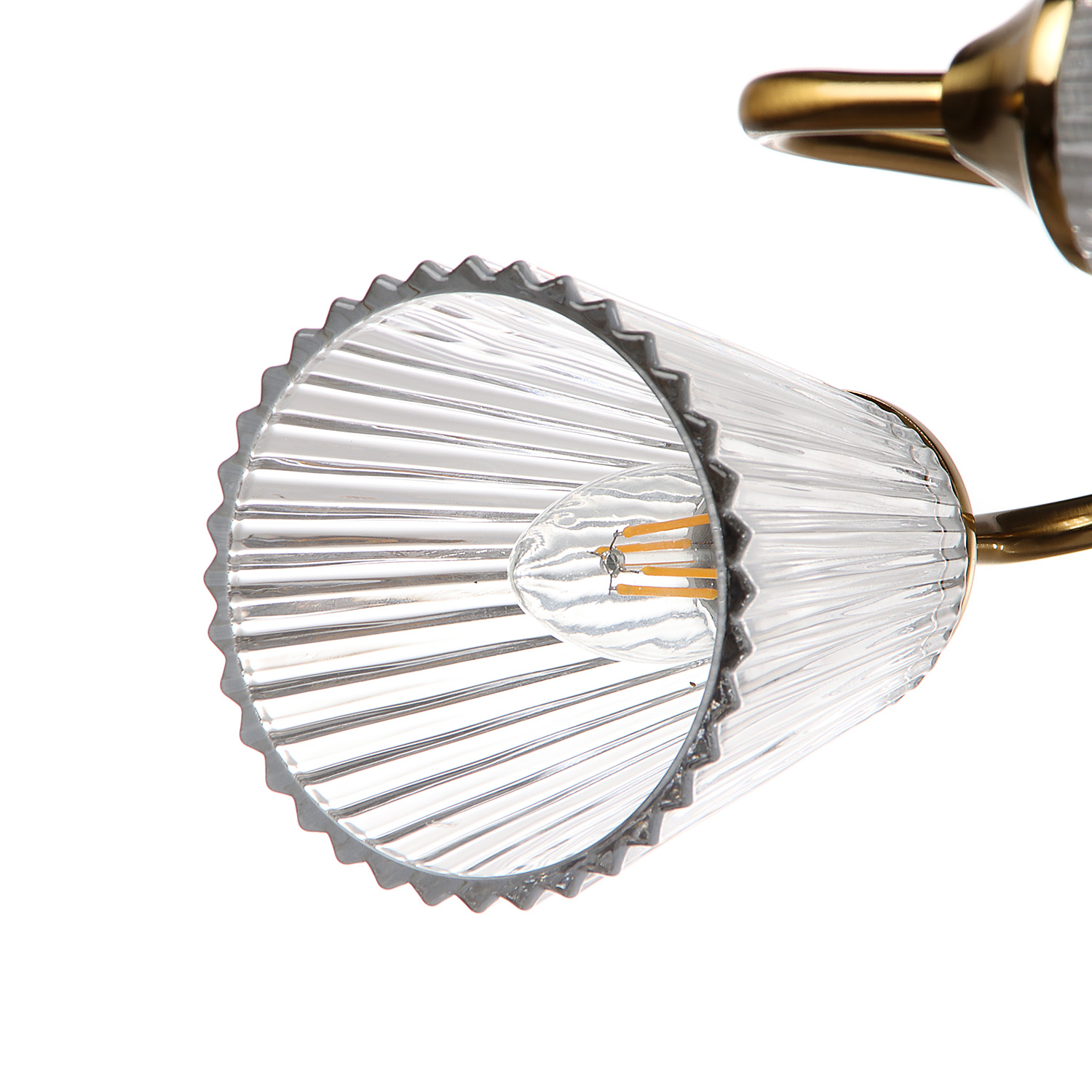 Люстра N6589/4 COP 4*40W E14 220V (d-550; h-225)  VERNER LIGHTING *1