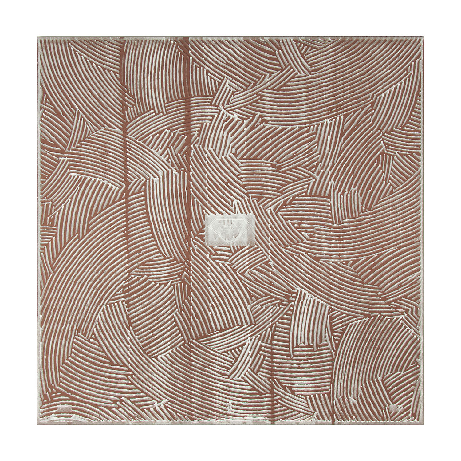 Керамогранит 1.44 м² Global Tile Anima GT60601503MR, 600x600x9.5 мм, глазурованный, белый