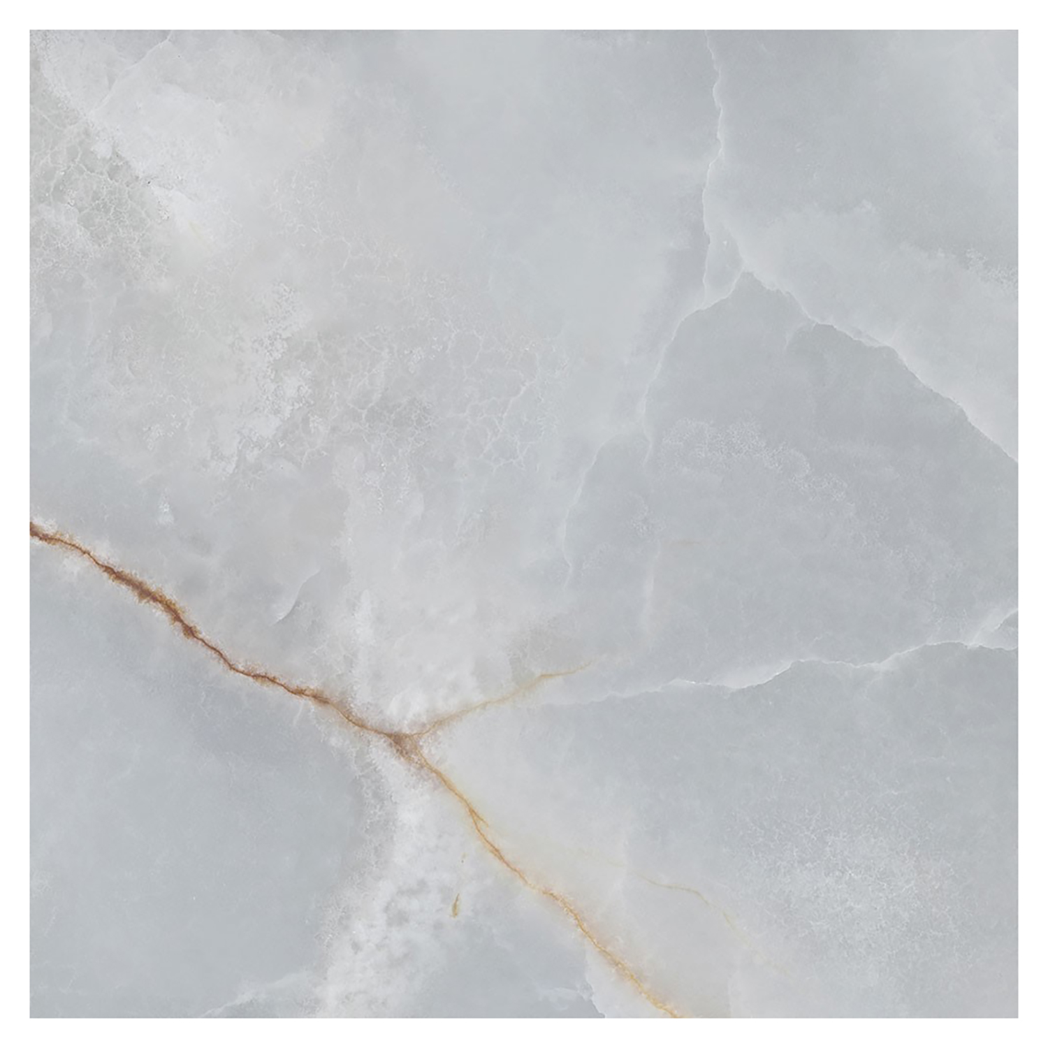 Керамогранит 1.44 м² Global Tile Lakme GT606011516PR, 600х600х9 мм, полированный, голубой