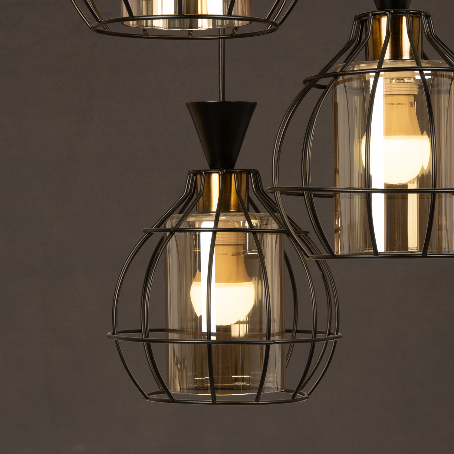 Люстра 03263-0.4-03 BK Е27 60Вт S=18м2  *1