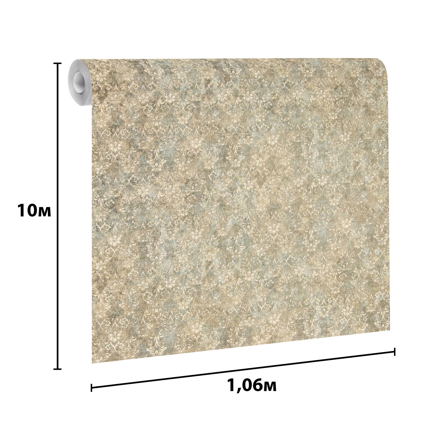 яяяОбои  флиз. "Эрисманн" Benefit Verdi  60370-05 10.05х1.06м *6