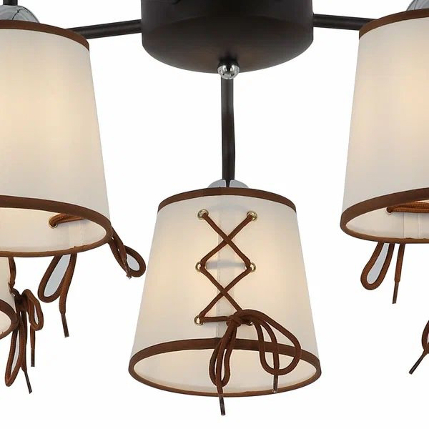 Люстра IL6103-5COU-79 CF CR Е27 60Вт S=30м2  *1