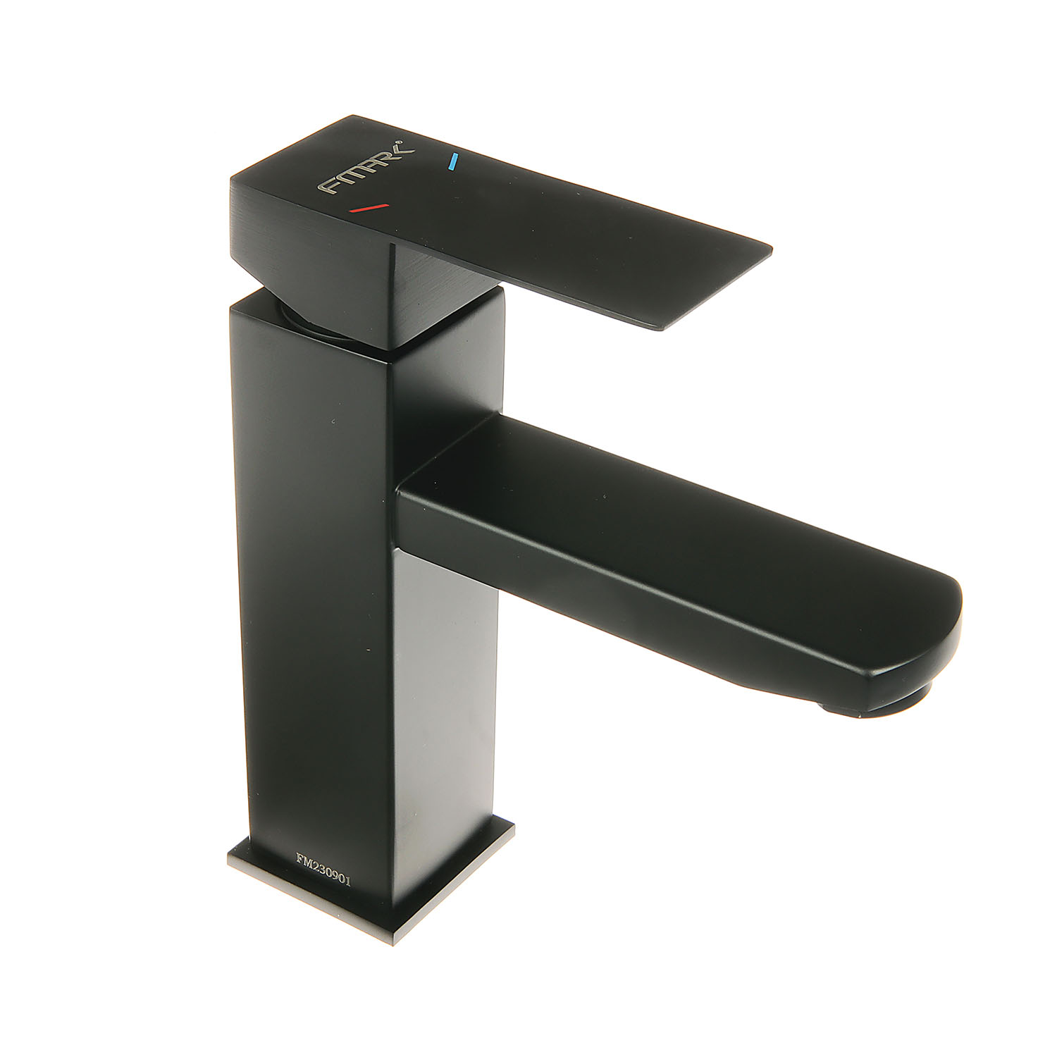 Смеситель для умывальника FMARK FS8101H, короткий излив, рычажный