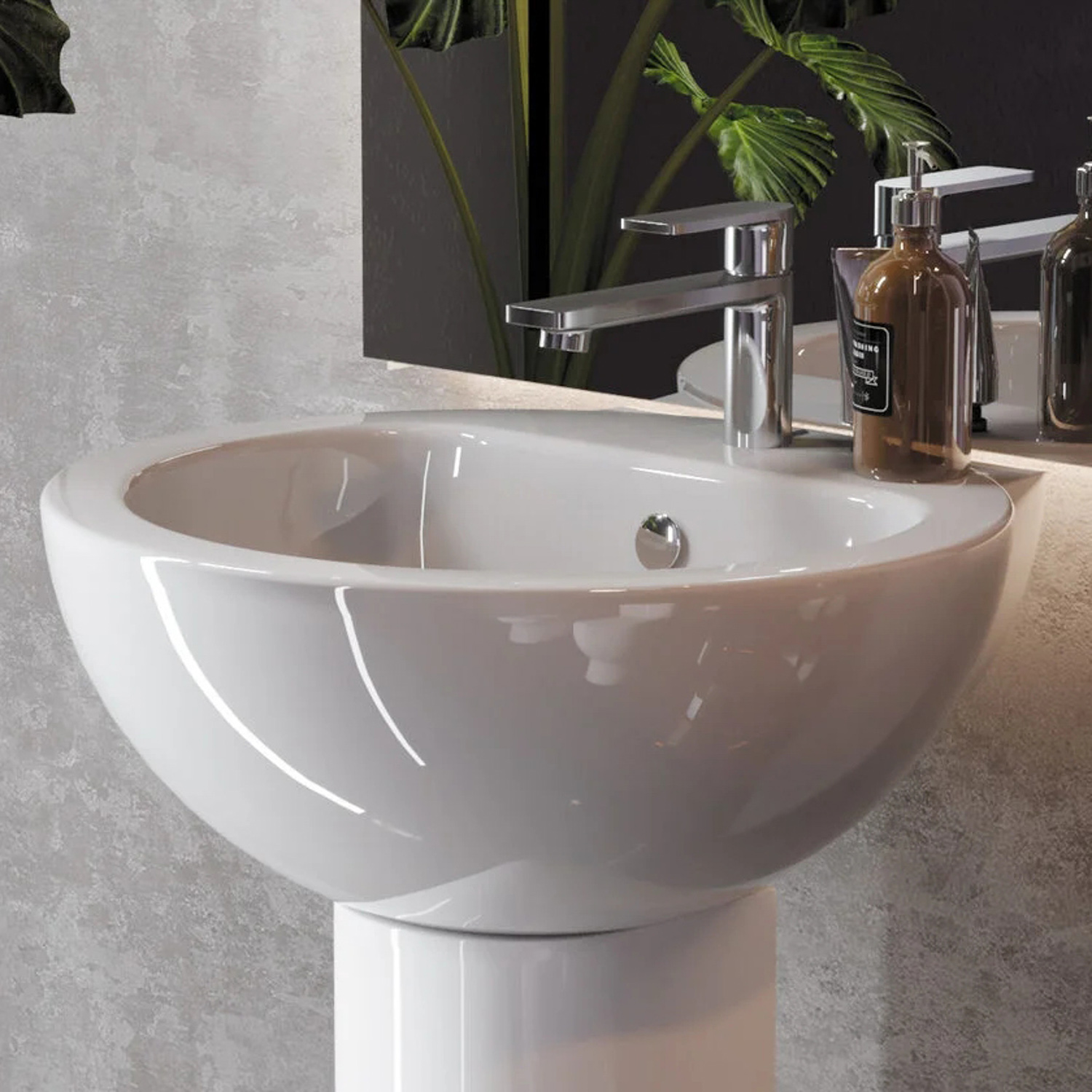 Пьедестал "ART" Sanita Luxe белый *1