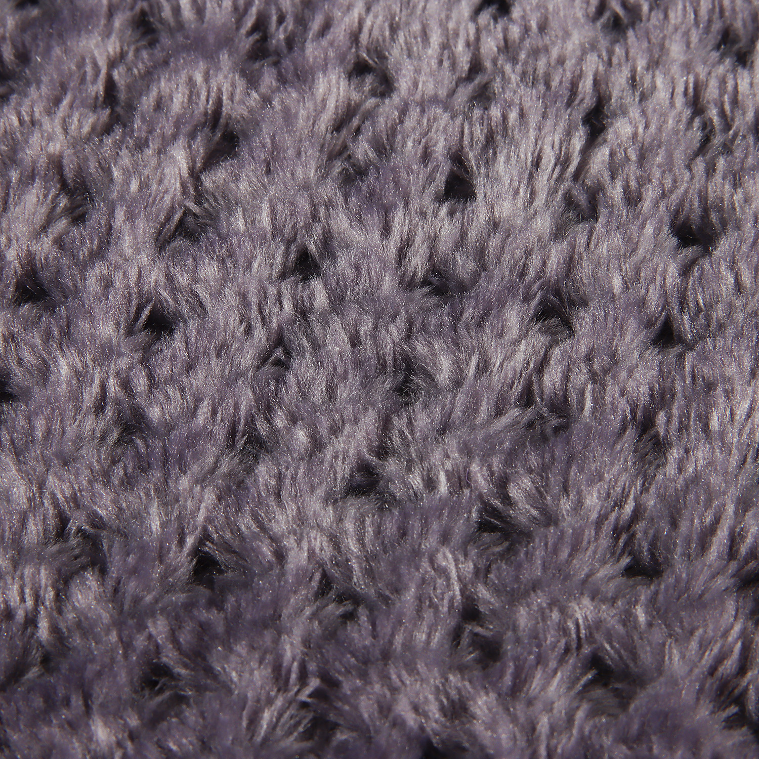 Плед 200*220см микрофибра жаккард ананас фиолетовый арт.292 NOVEL *1/8