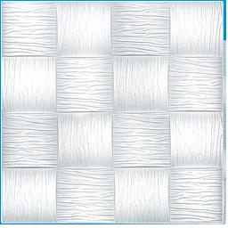 Плитка потолочная 50х50 см FORMAT Велла, 2 м², белый