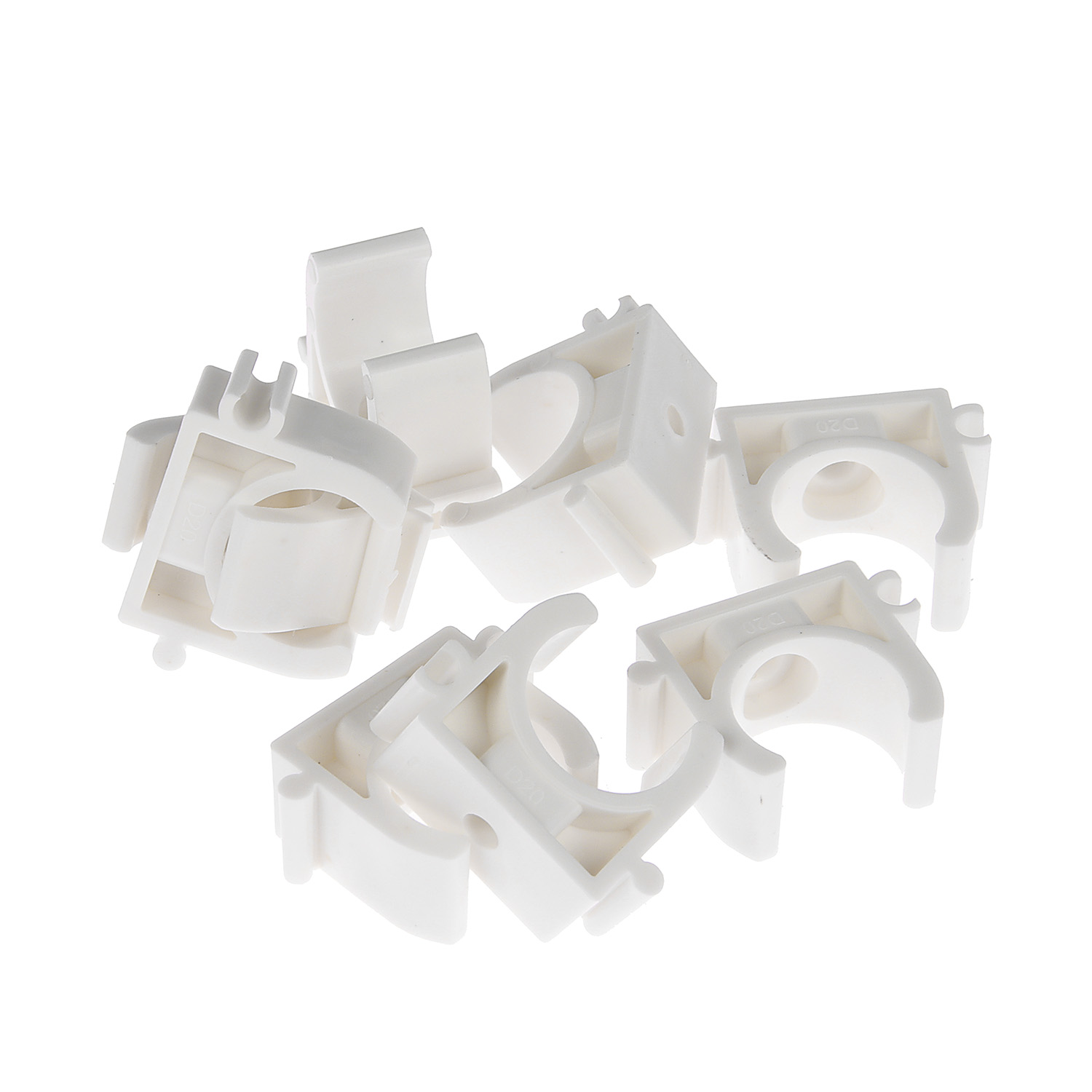 Фиксатор для трубы металлопластик (клипса) Ø20мм (упаковка 10шт) *1