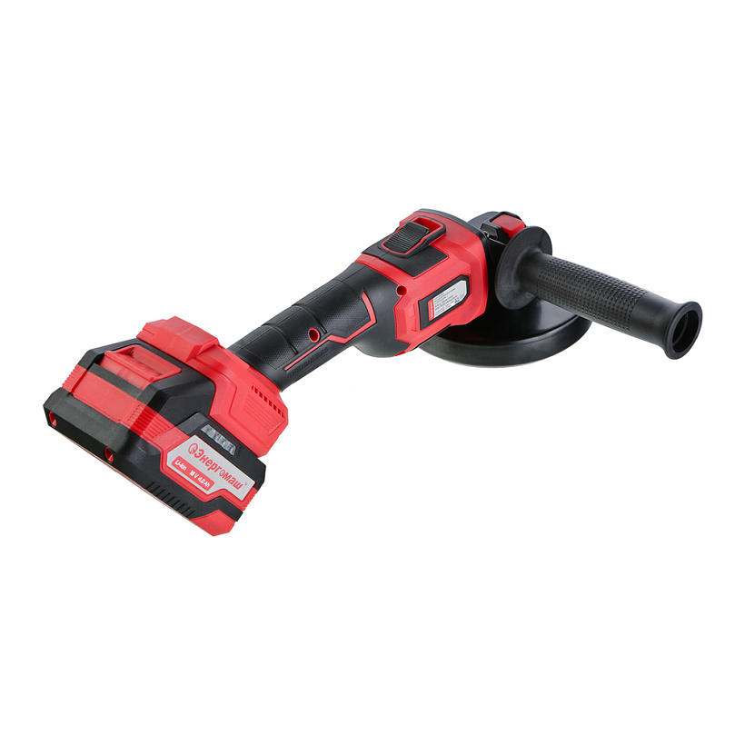 Шлифмашина угловая аккум. 125мм 18В 6000-9000 об/м 4Ач Li-lon 1АКБ ЗУ Б/Щ УШМ-18125БЭ ЭНЕРГОМАШ *1/6