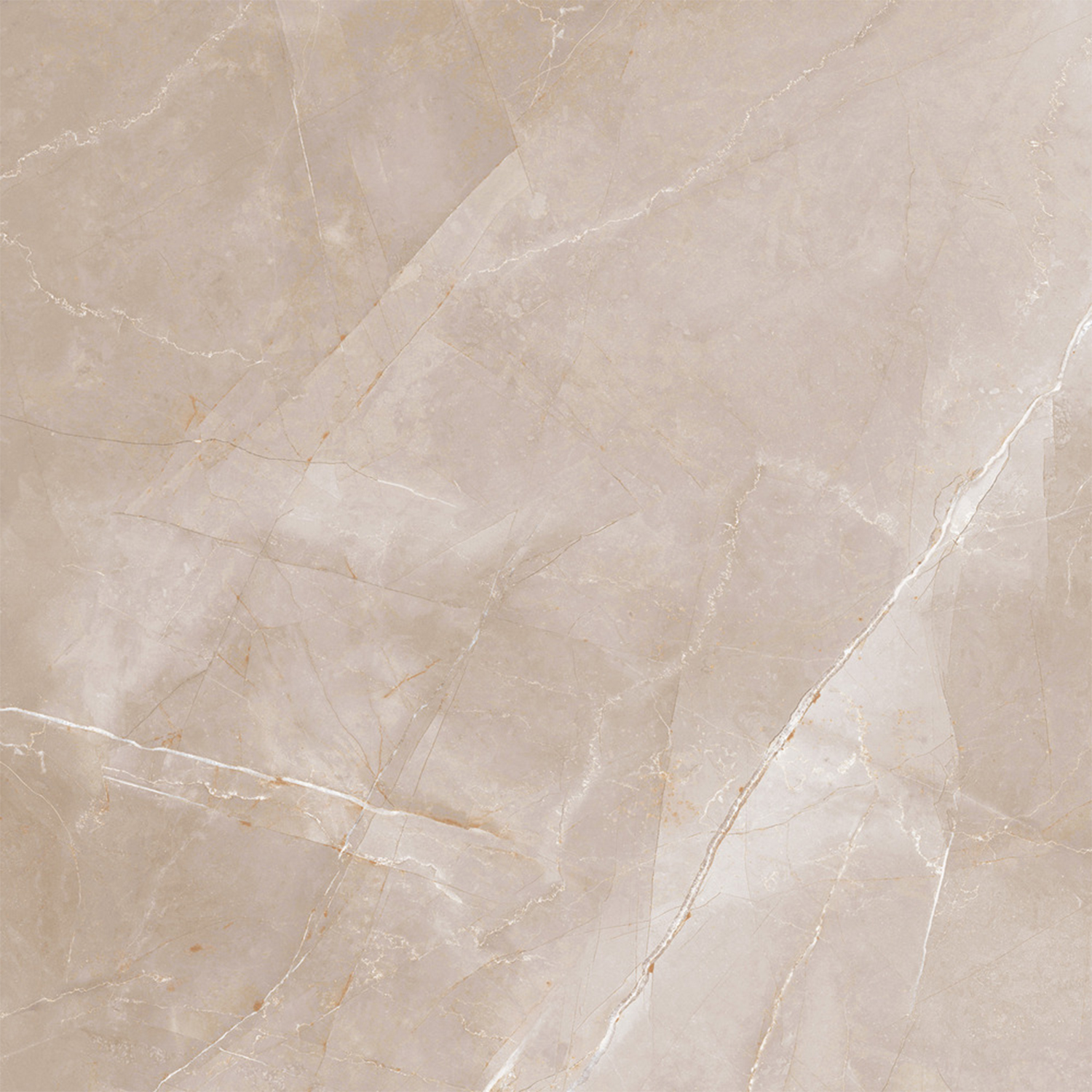 Керамогранит 1.44 м² Global Tile Velaska GT60606002PR, 600х600х8.5 мм, полированный, бежевый