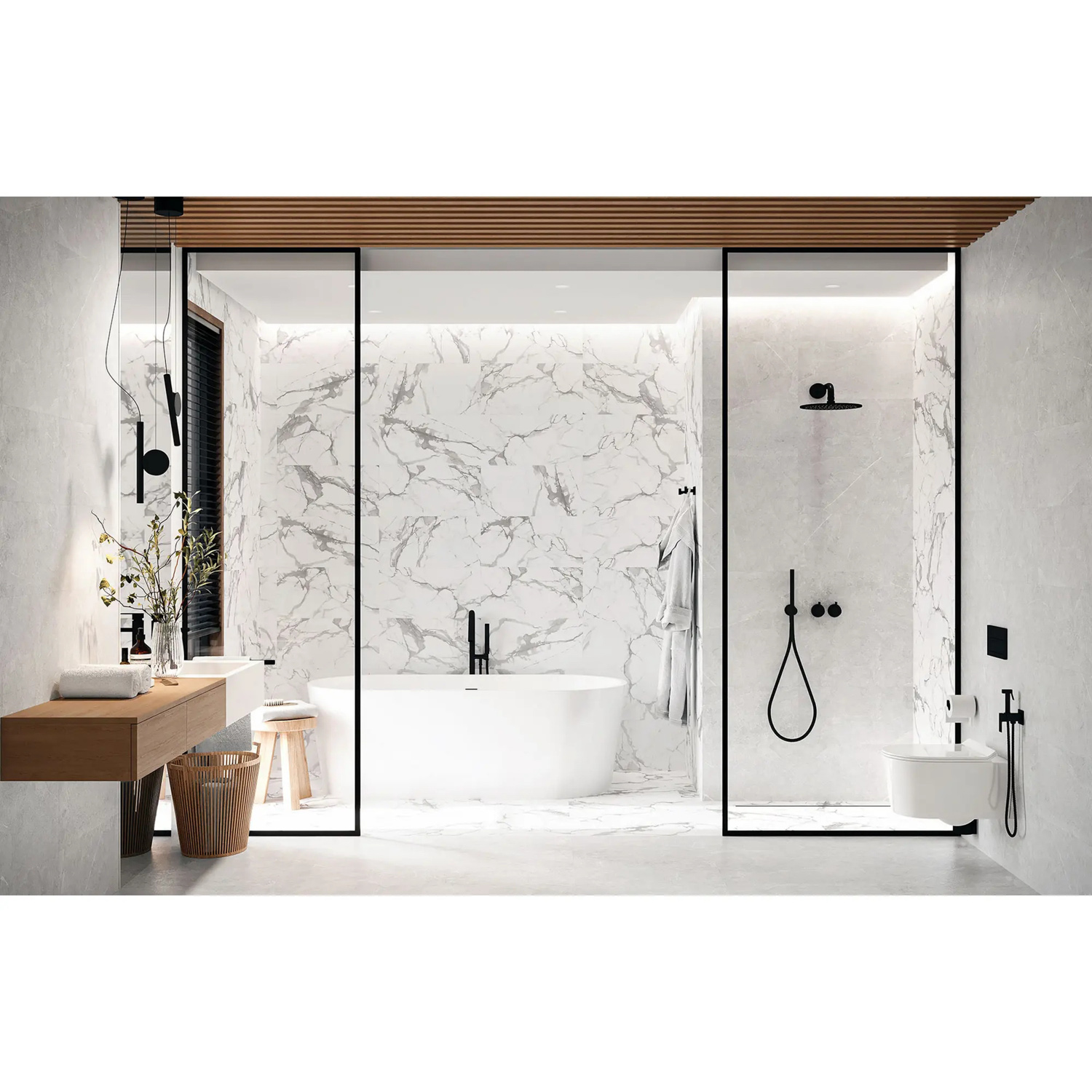 Керамогранит 1.44 м² Global Tile Victory 6260-0218, 600x300x9 мм, серый