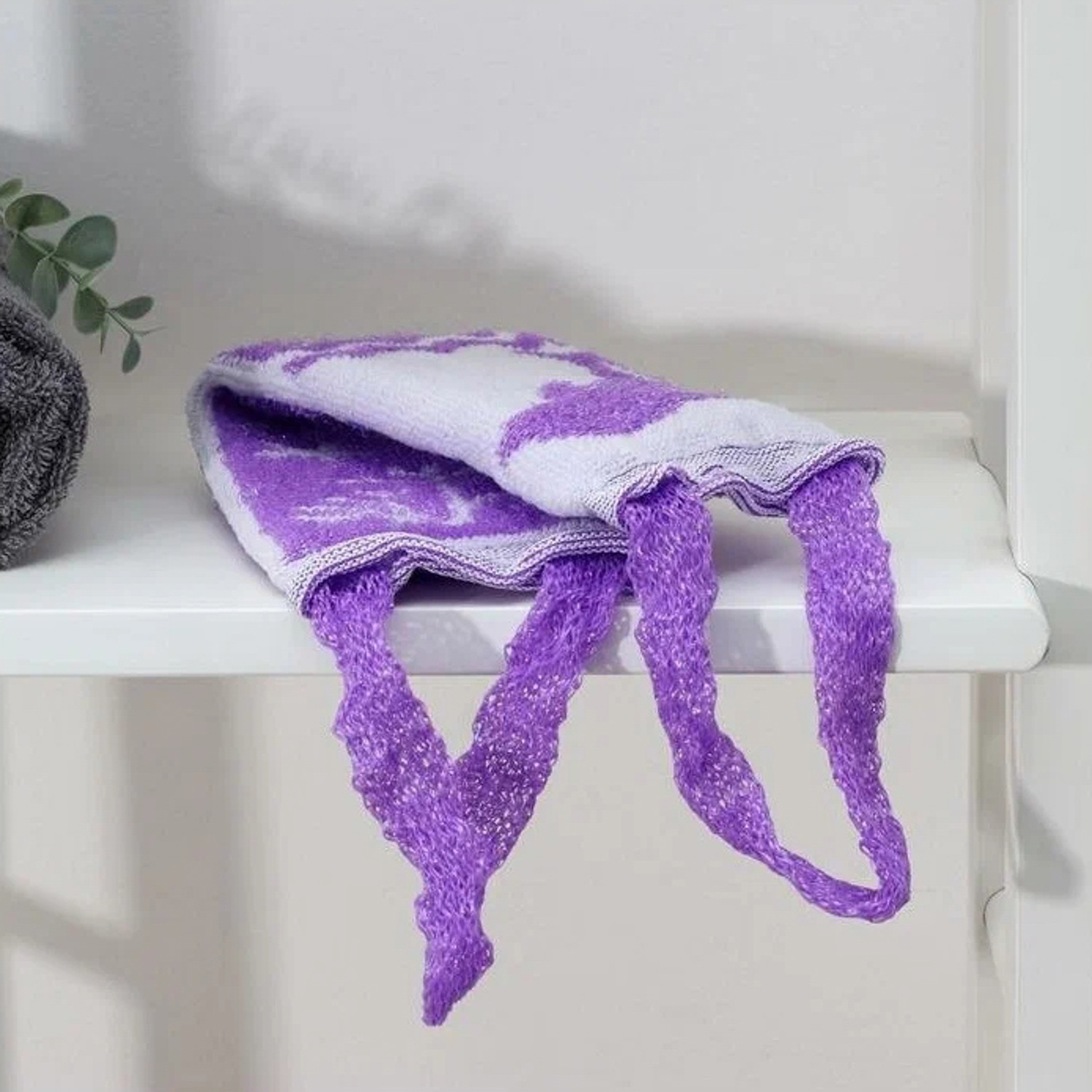 яяяМочалка "Дельфин" , 11х40 см, цвет микс   4464329