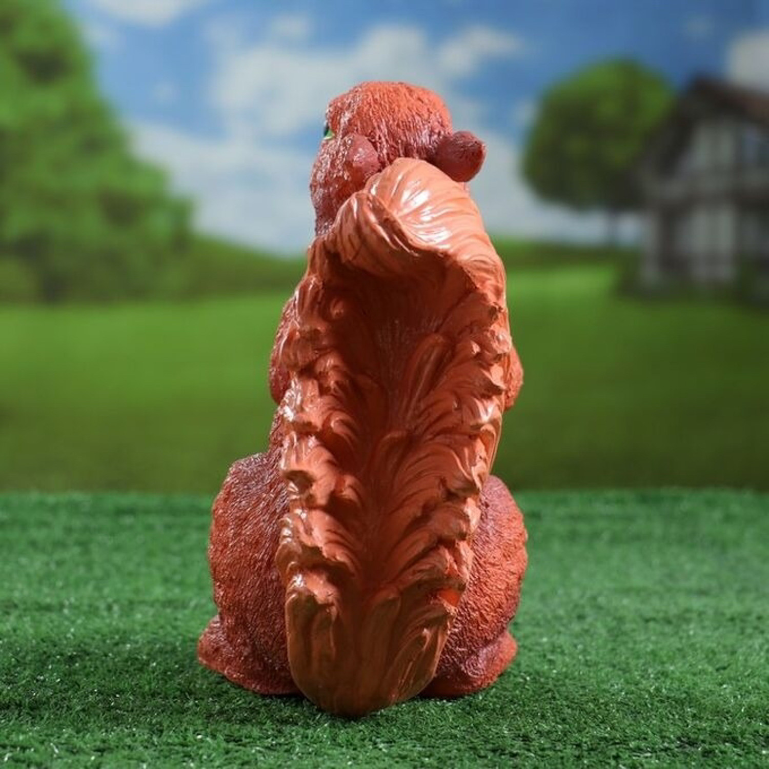 Садовая фигура "Белка с шишками" 24х14х19см 4870383