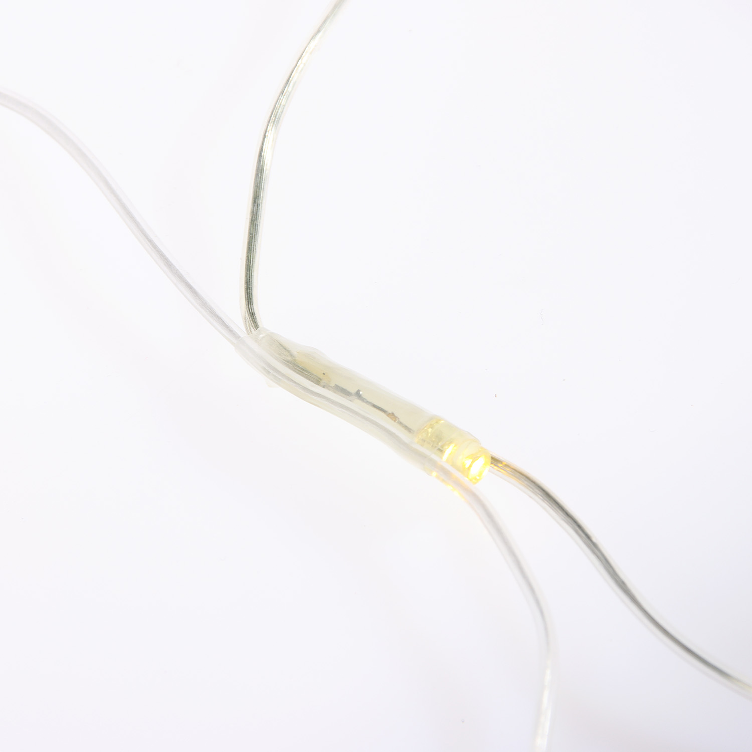 Гирлянда уличная Сеть, 24 В, VEGAS, 1,2х1 м, 144 лампы, желтый, прозрачный провод