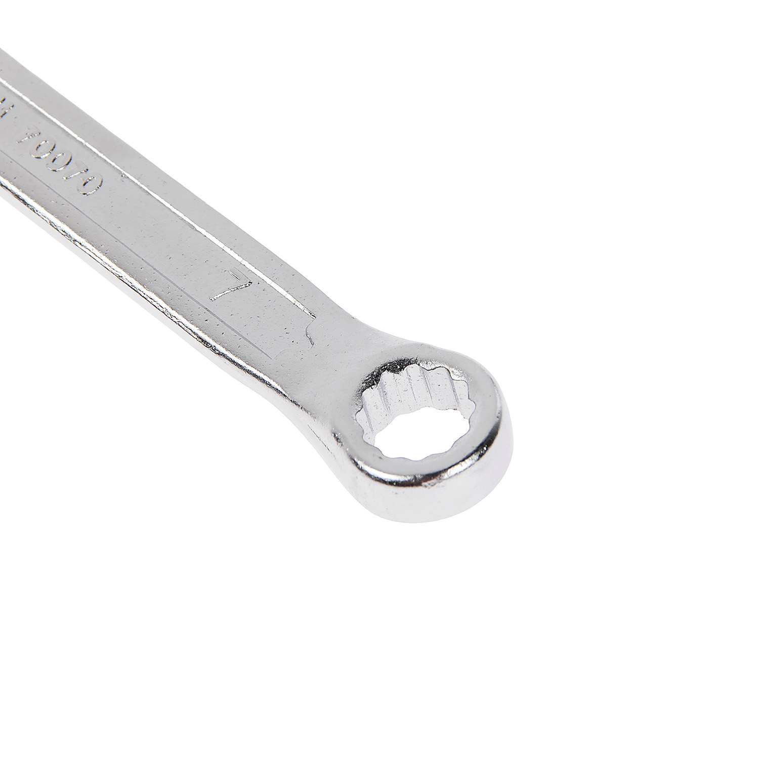 Ключ комбинированный 7мм холодный штамп CrV (70070) СЕРВИС КЛЮЧ *1/20