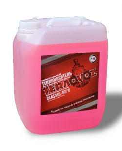 Теплоноситель ТЕПЛОVOZ -65 этиленгликоль 10 кг. канистра *1/60