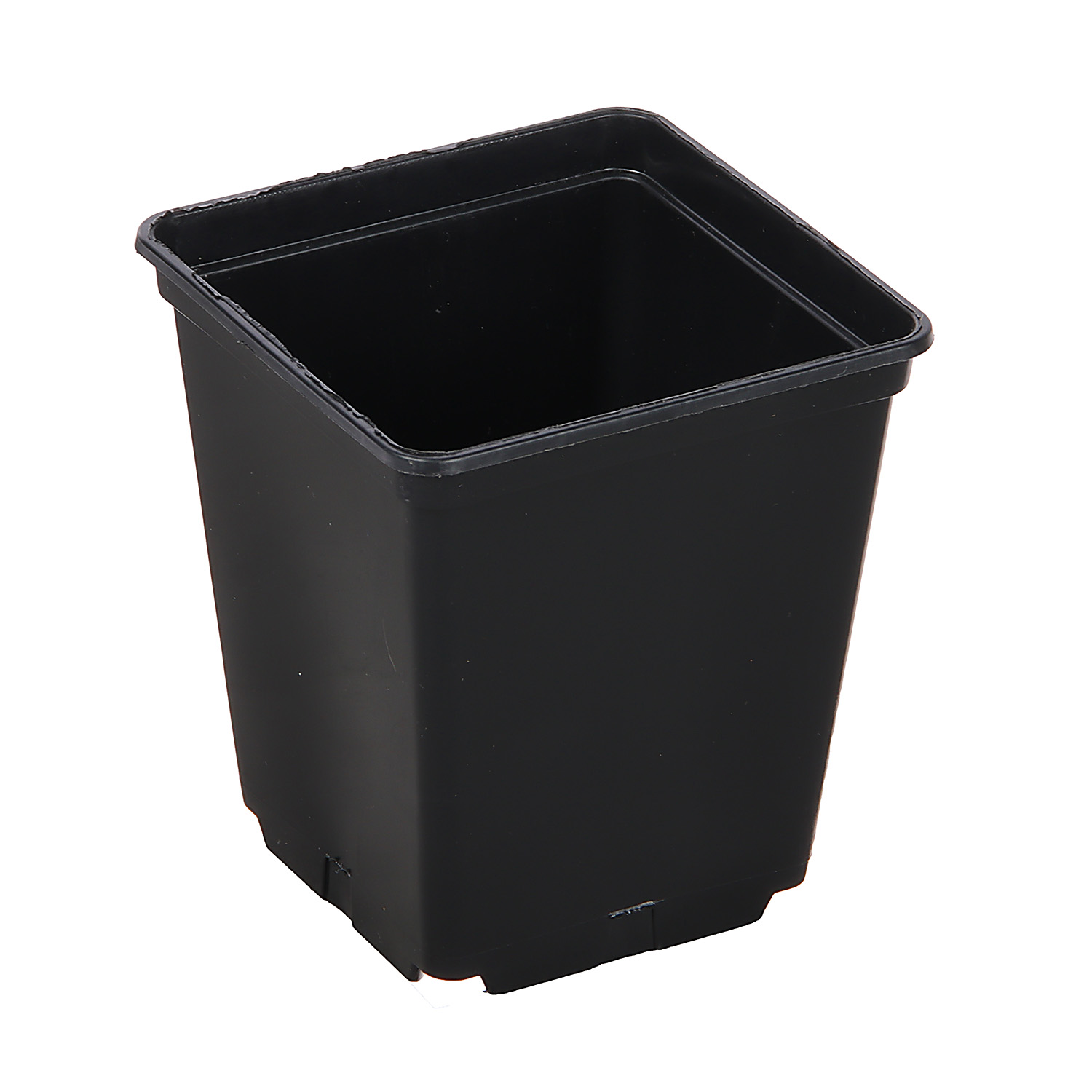 Набор горшков 250 мл для рассады Ангора, 12 шт., 8х7х7 см, пластик, черный