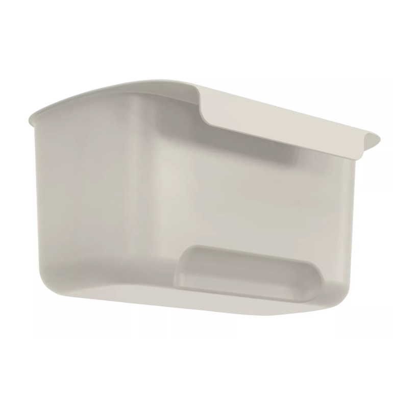 Контейнер для хранения навесной на дверцу шкафа пластм. "Smart" 130х205х125мм 370("Полимербыт")*1/20