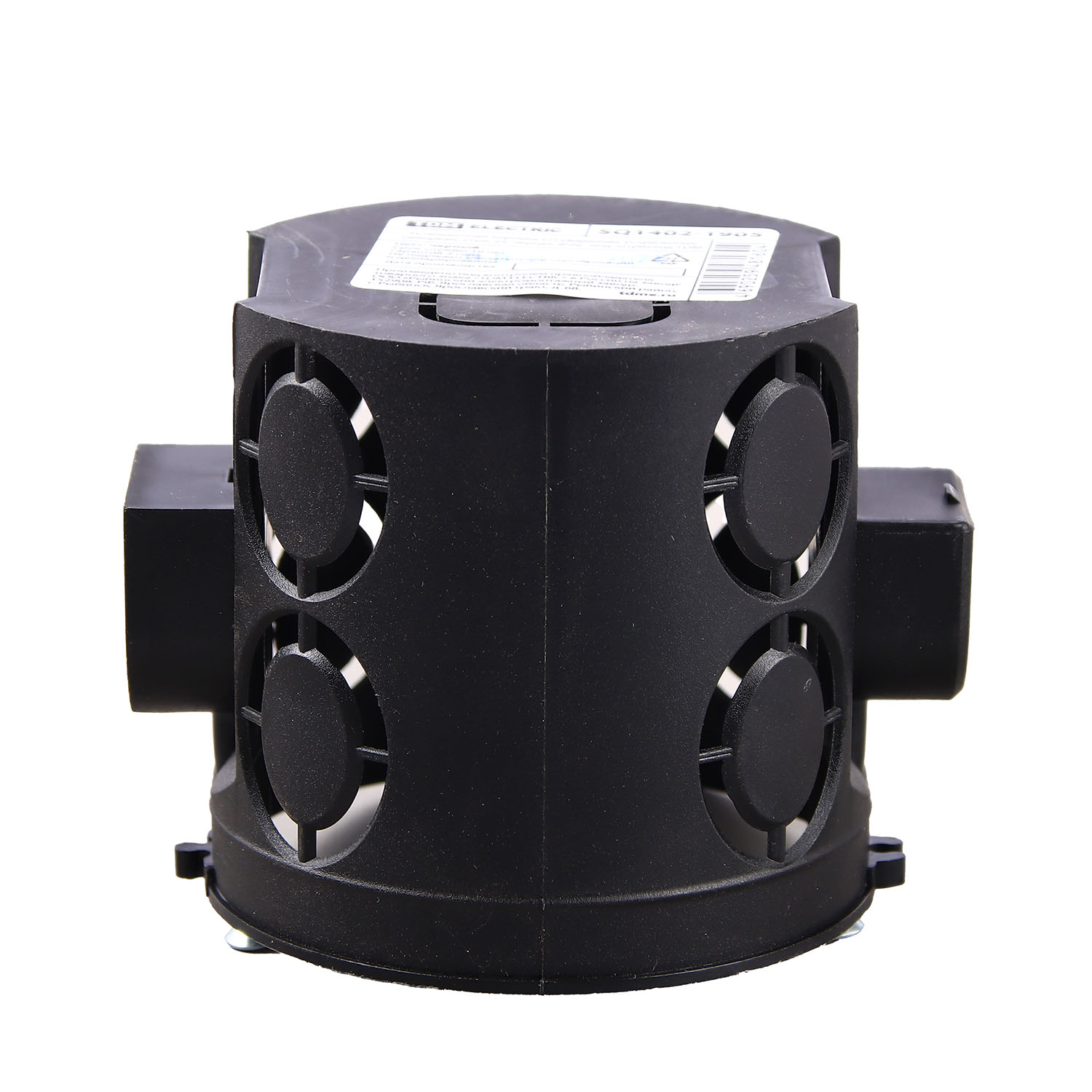 Коробка установочная  СП D68х62мм саморезы, стык.узлы черная TDM SQ1402-1905 инд.штрихк *10/200