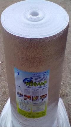 Утеплитель фольгированный Изолар ЛМ 04, 4 мм, 1 м