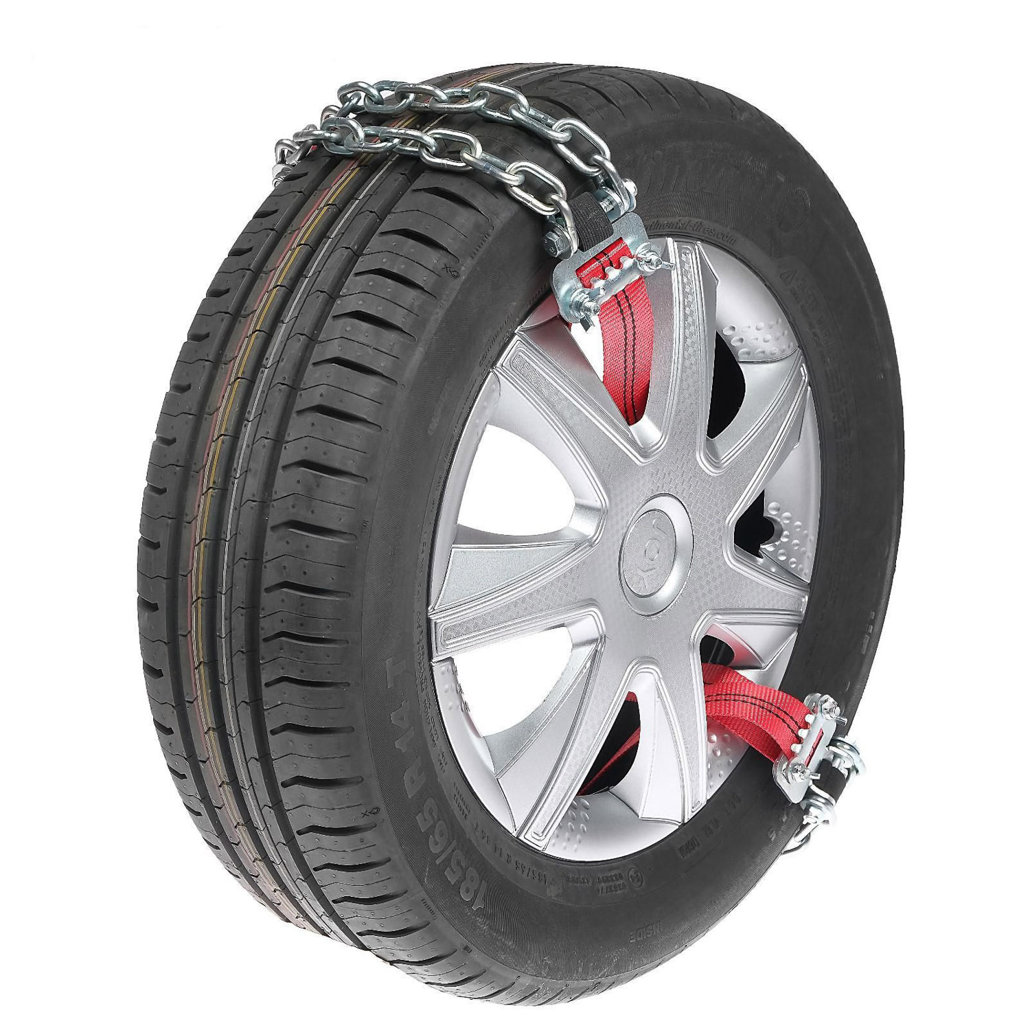 яяяЦепи противоскольжения "ВЕЗДЕХОД-1", легковые автомобили, от 165 до 195 мм, 2 шт 3296435