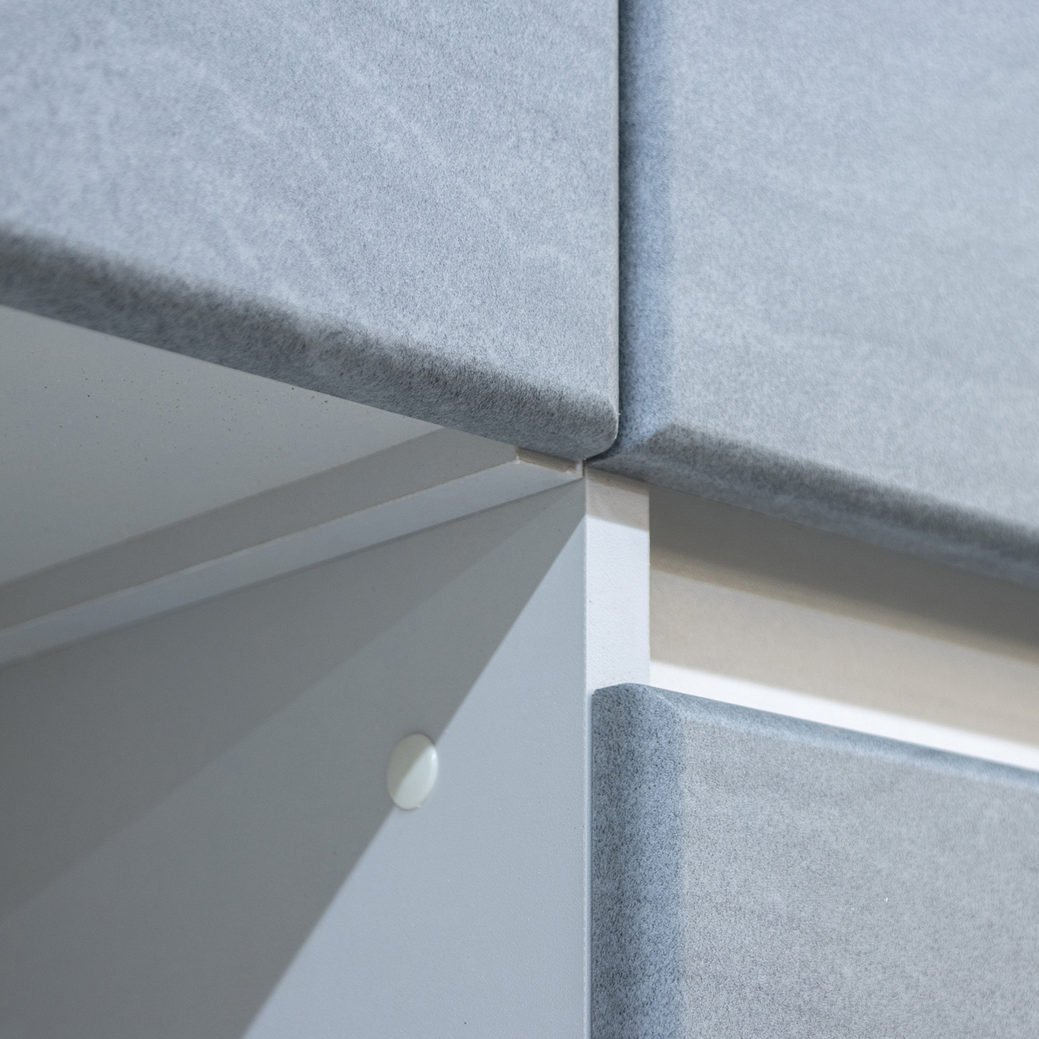 Шкаф навесной 600х676х290 мм BROZEX-WOOD GreyWind Горизонт, с двумя дверцами