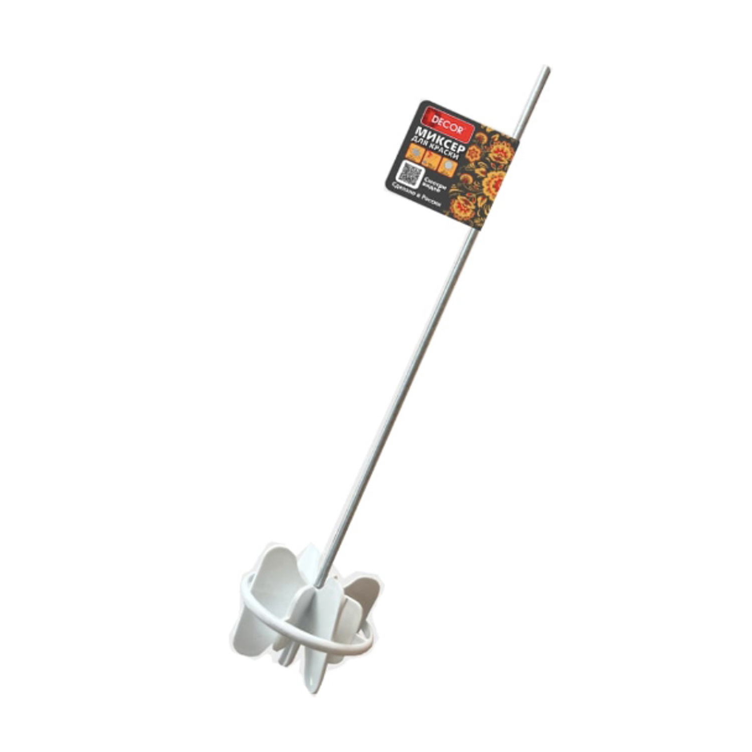 Насадка-миксер для красок  76*6*450мм (999-076) DECOR *1/15/60