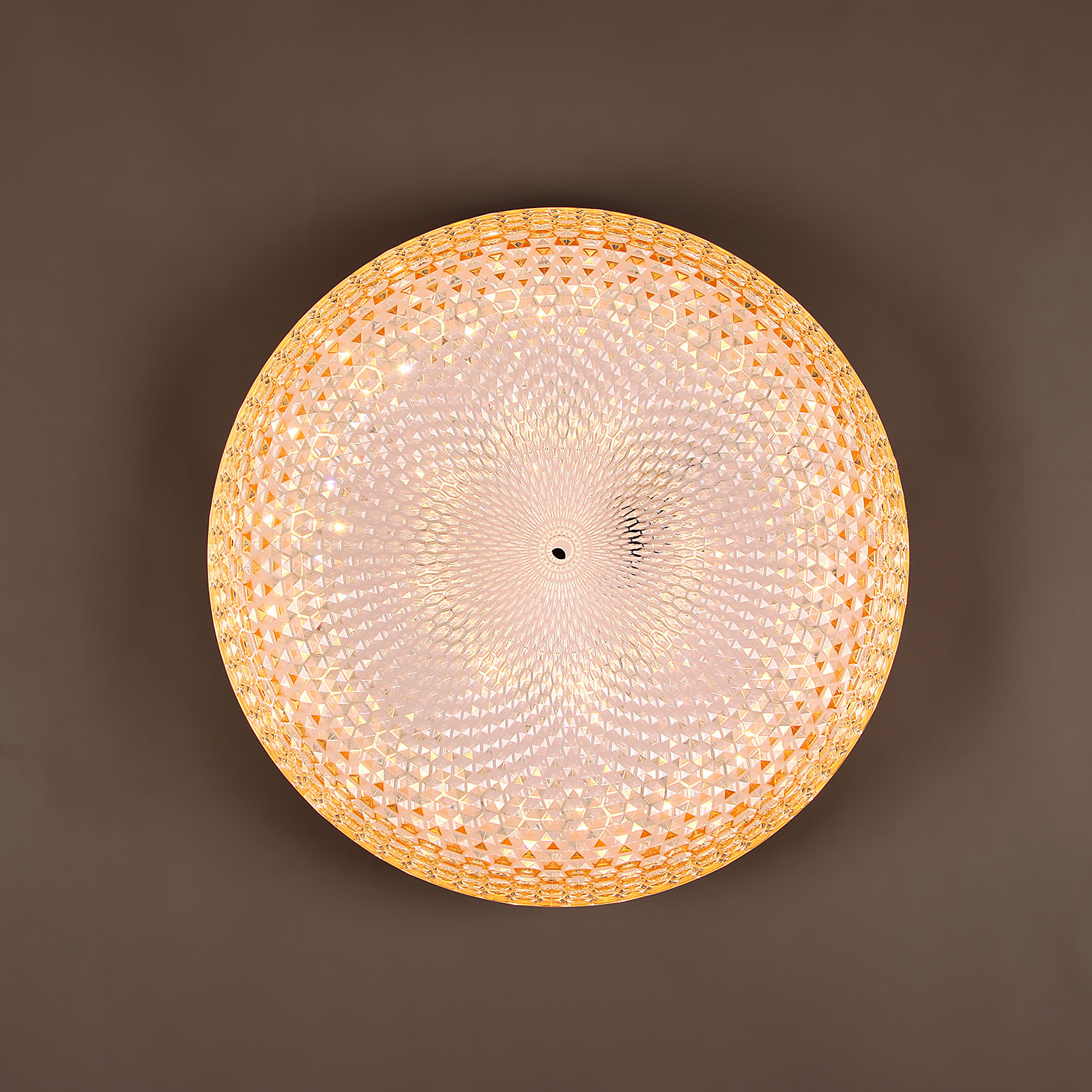 Светильник светодиодный акриловый 450мм 80W 9256 LED 3 реж пульт S=20м2 *1