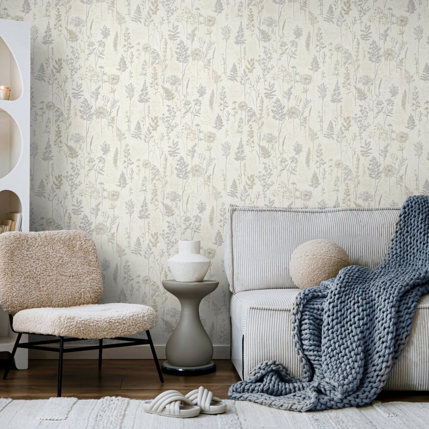 Обои флиз "Палитра" Scandi Mania фон PL72355-11  1,06*10м *8