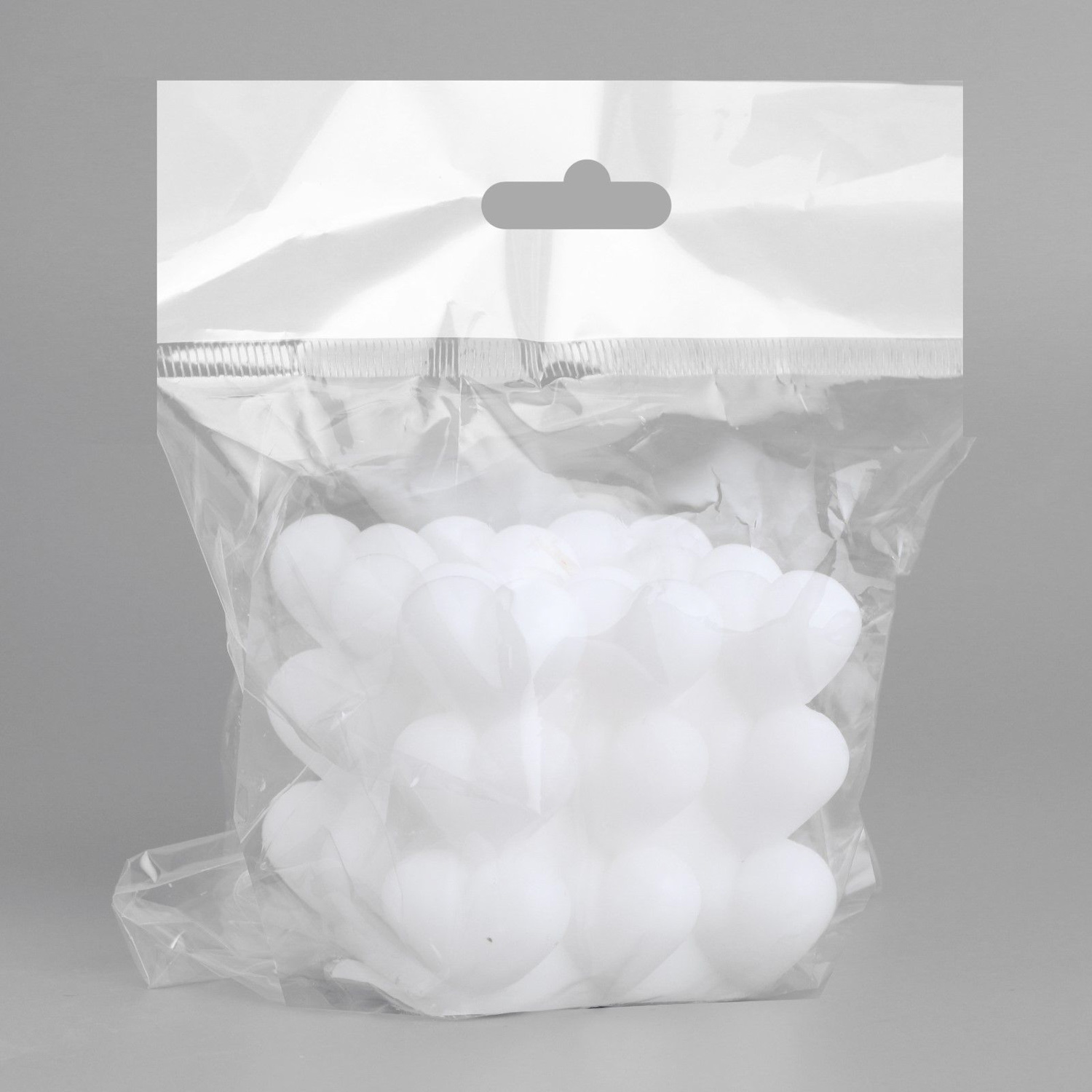 Свеча фигурная "Бабл Сердце" 6 см, белая 9308658