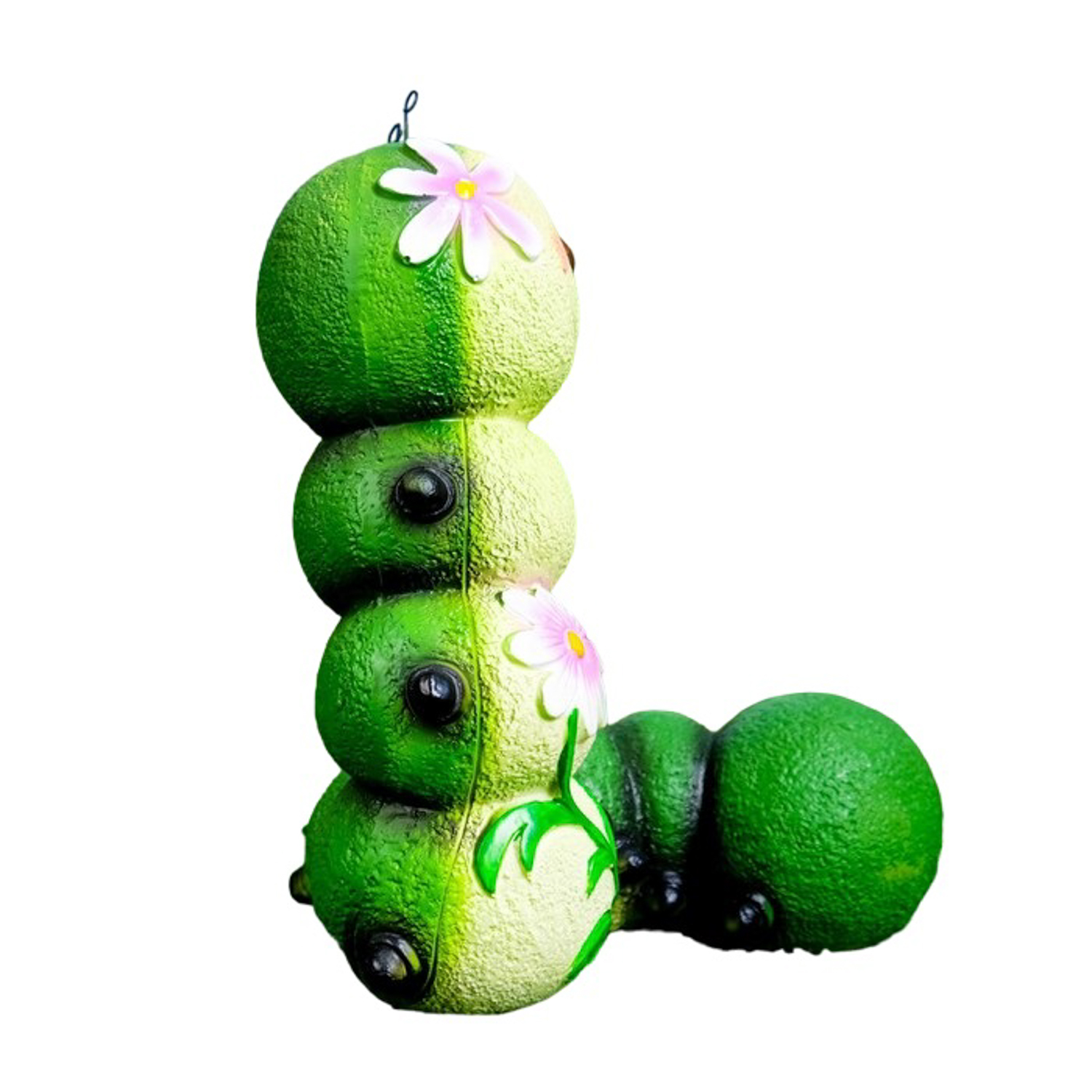 Садовая фигура "Гусеница-Красотка" 19х13х22см 4241522