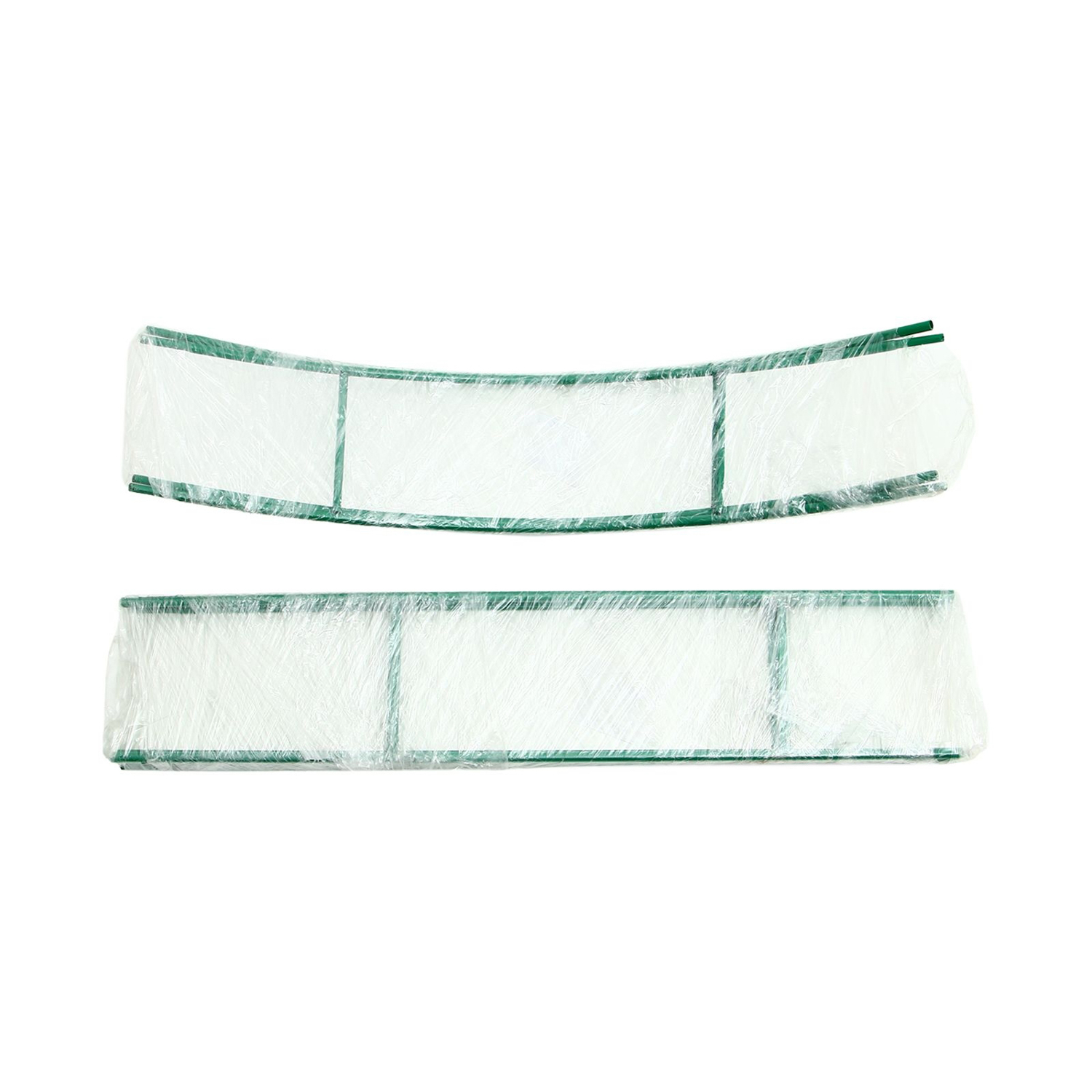 Арка садовая 240 х 125 х 20 см, разборная, металл, зелёная 10243539