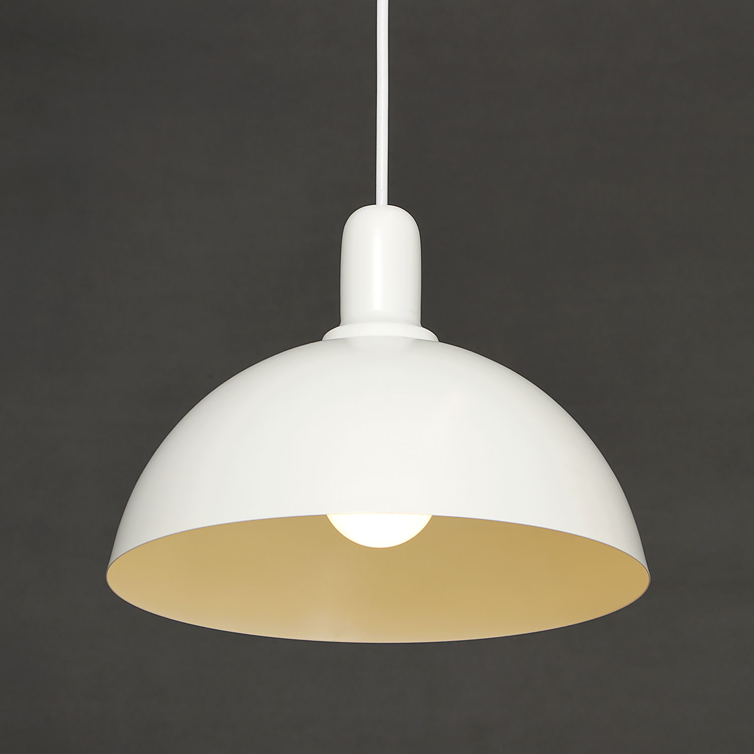 Светильник подвесной 2512/1 Е27 40Вт белый S=2м2   *1