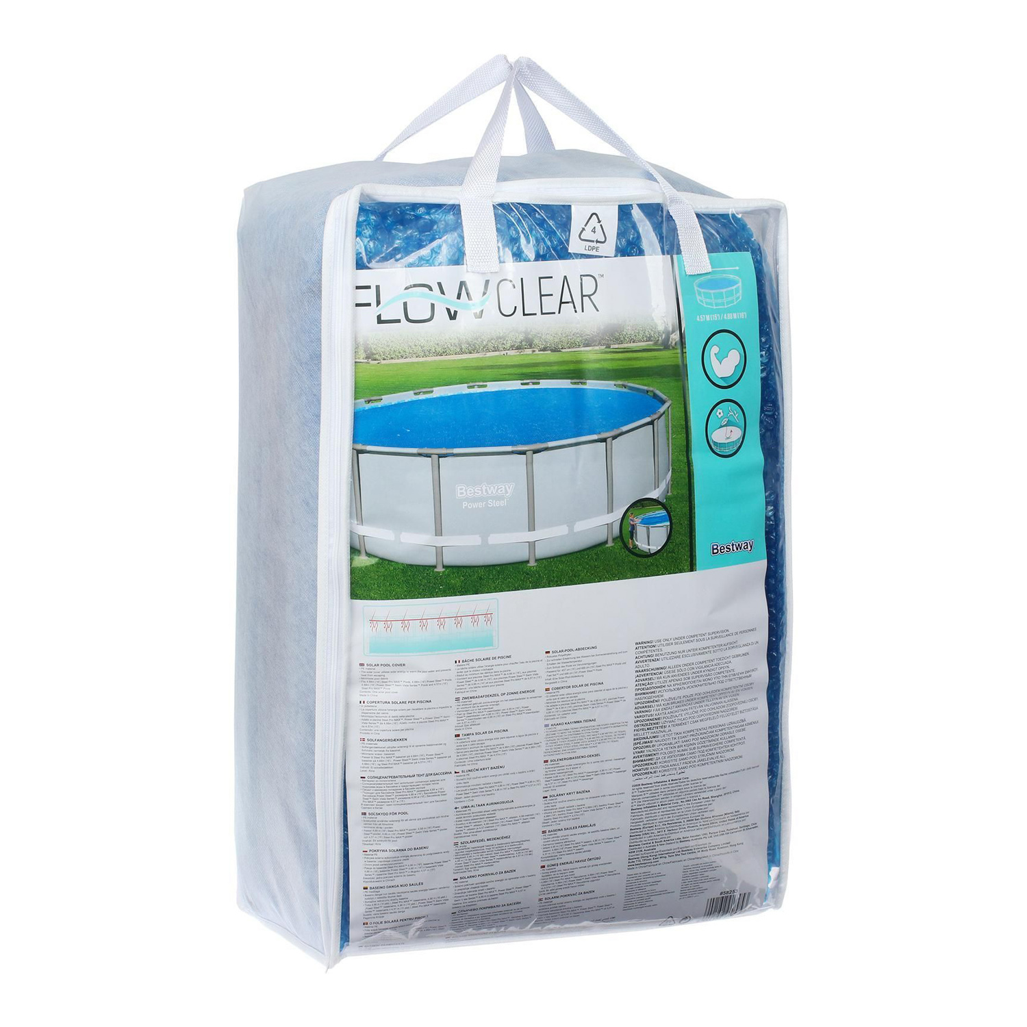 Тент для бассейнов, 457 и 488 см, 58253 Bestway 5309803