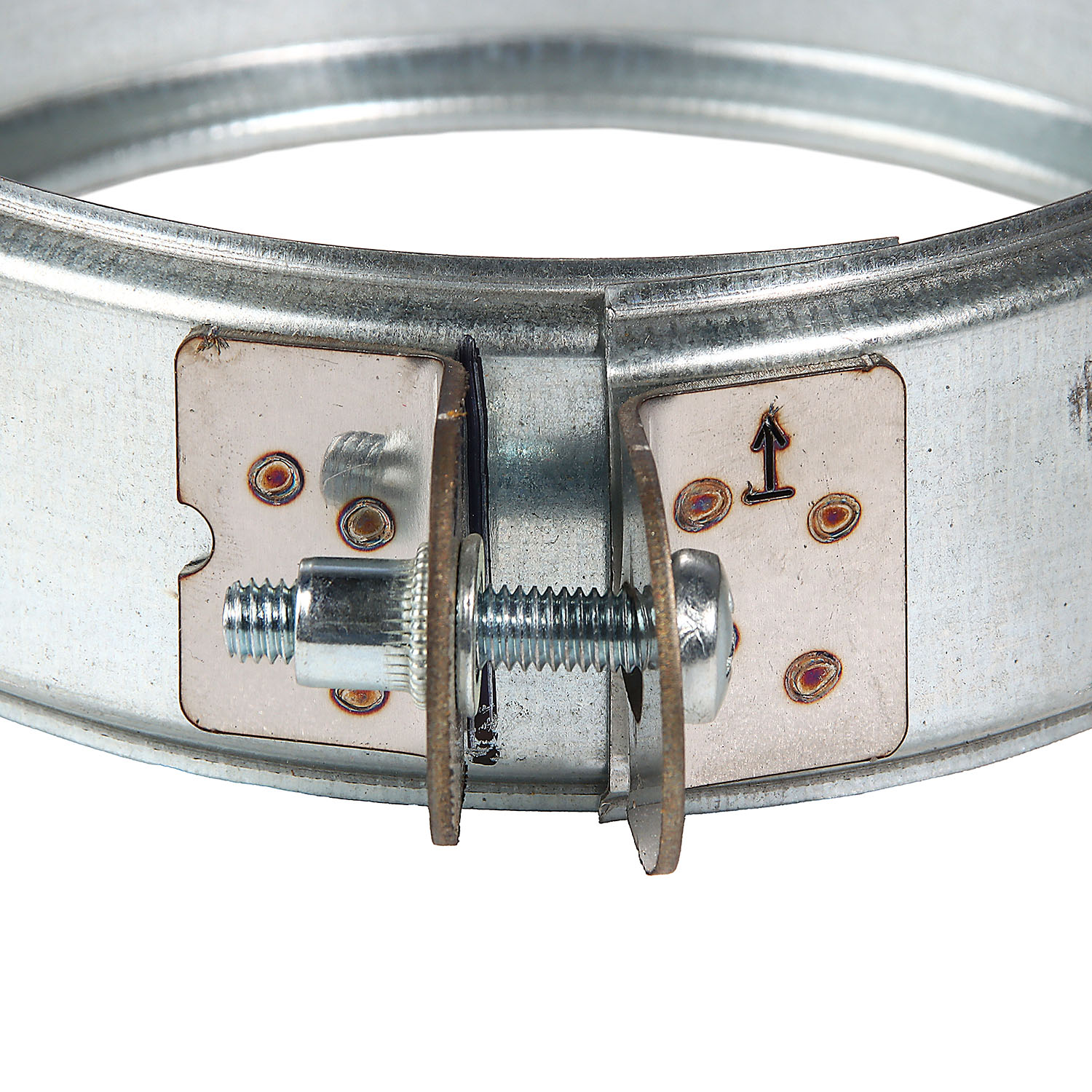 Хомут d.120, 0,5мм оцинковка *1/70