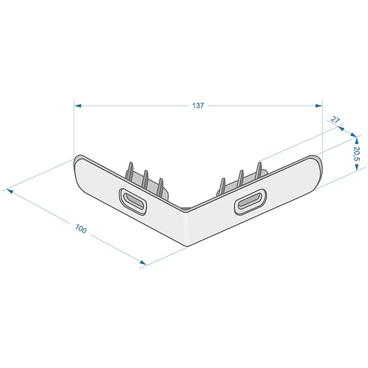 Стартовый угол STEIN,STERN,SLATE Дёке