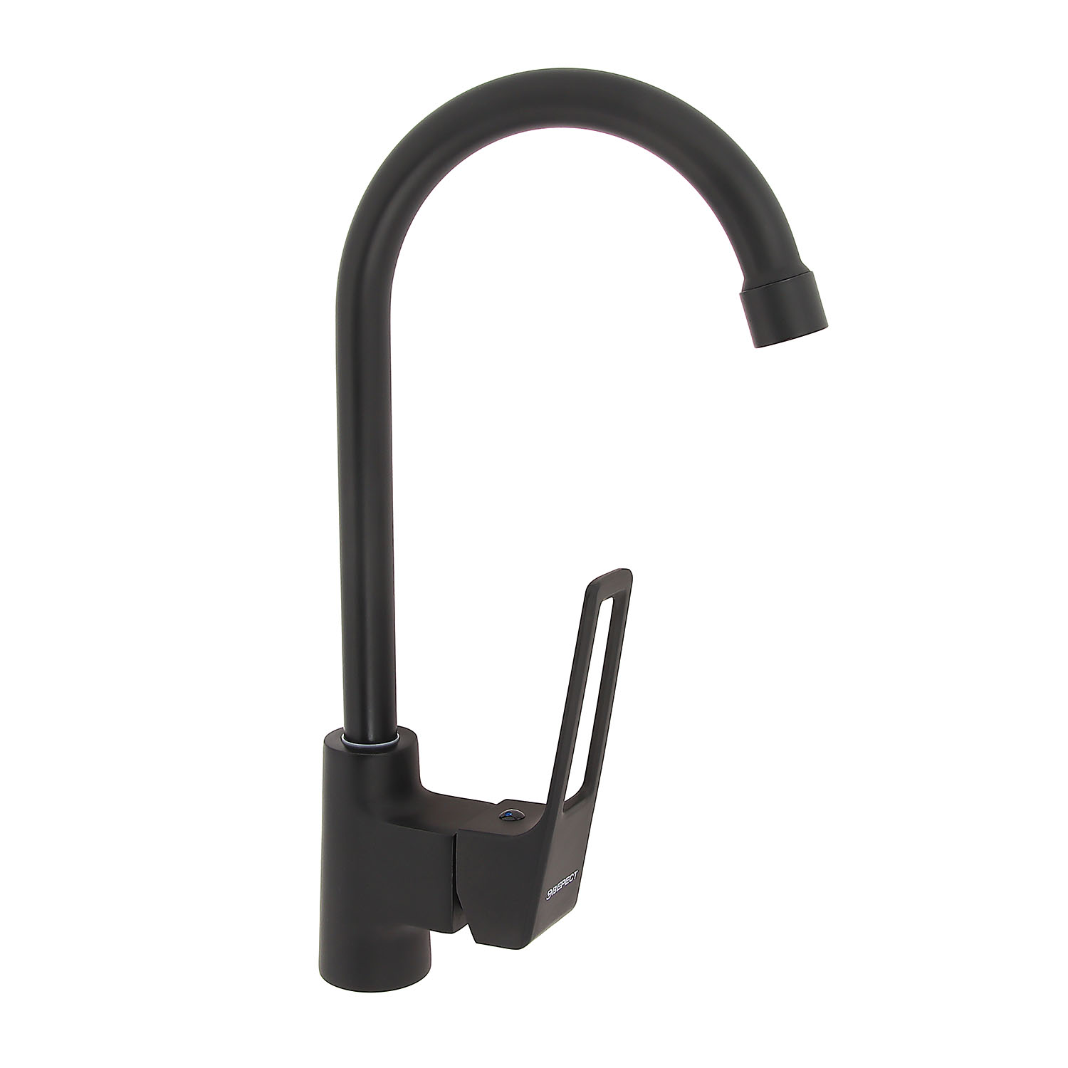 Смеситель для кухни Эверест B40-1546 высокий излив, черный *1/10