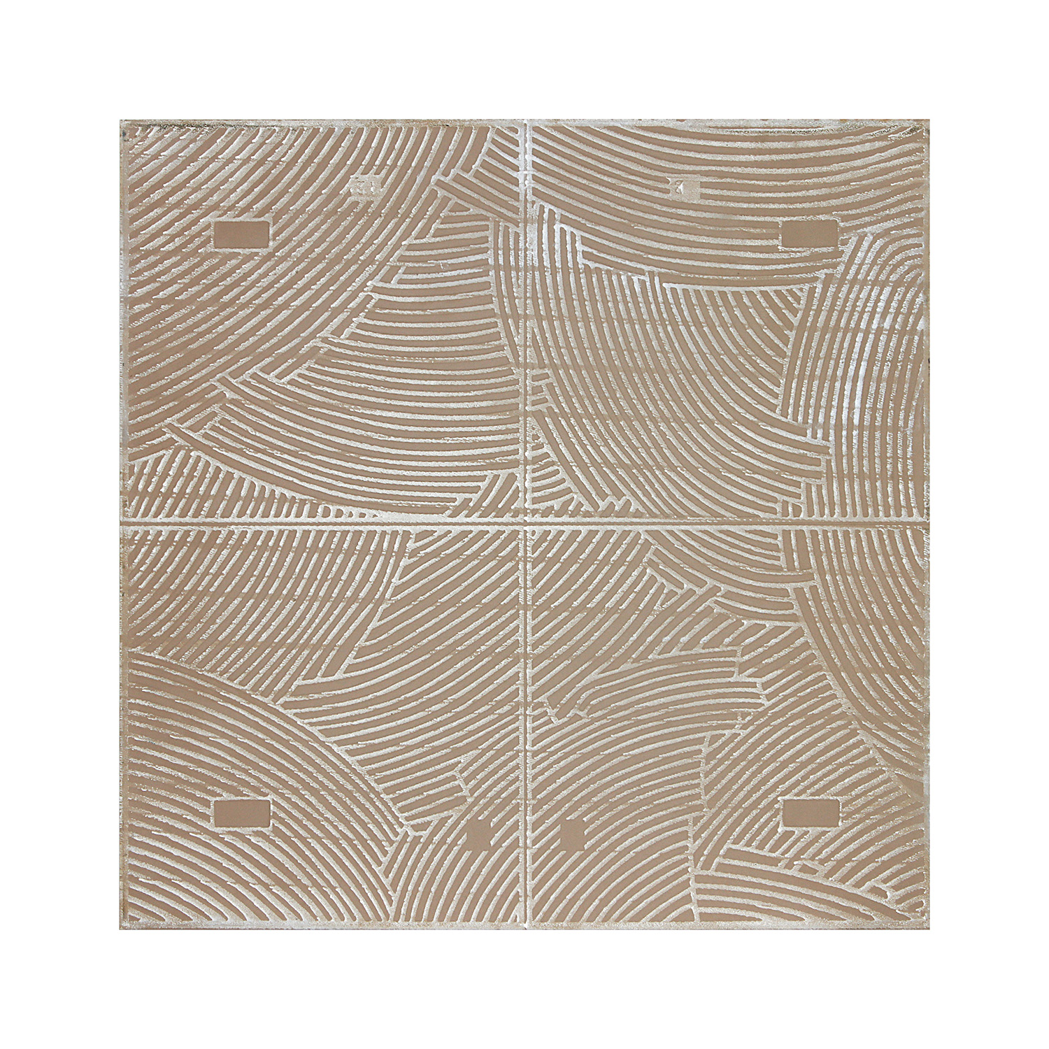 Керамогранит 1.44 м² Китай Мрамор 00071945, 600х600х8 мм, полированный, черный