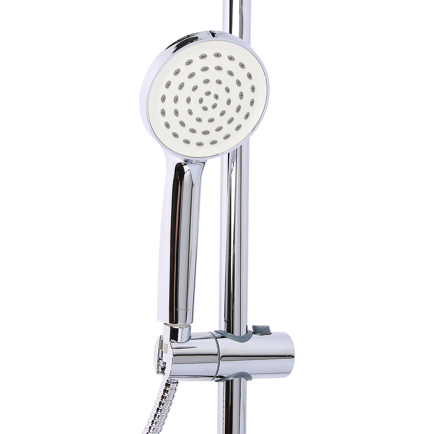 Смеситель д/ванны со стойкой для душа + ручной душ DEVIDA, коллекция GEMMA DVS1427-15 хром *1