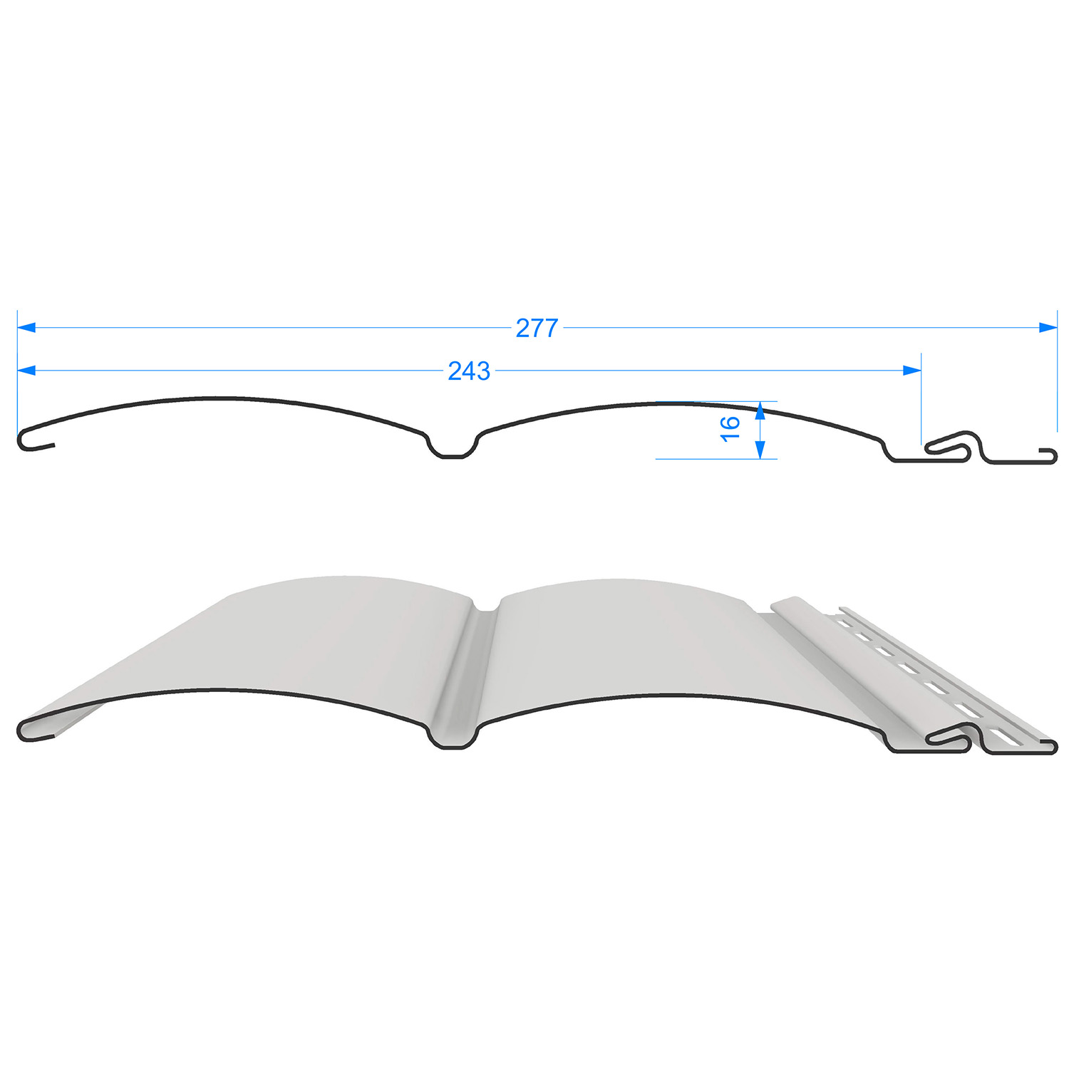 Сайдинг виниловый LUX/ Монреаль Блок-Хаус Орех D4,7T (3,6м*0,243м/0,87м2) Дёке