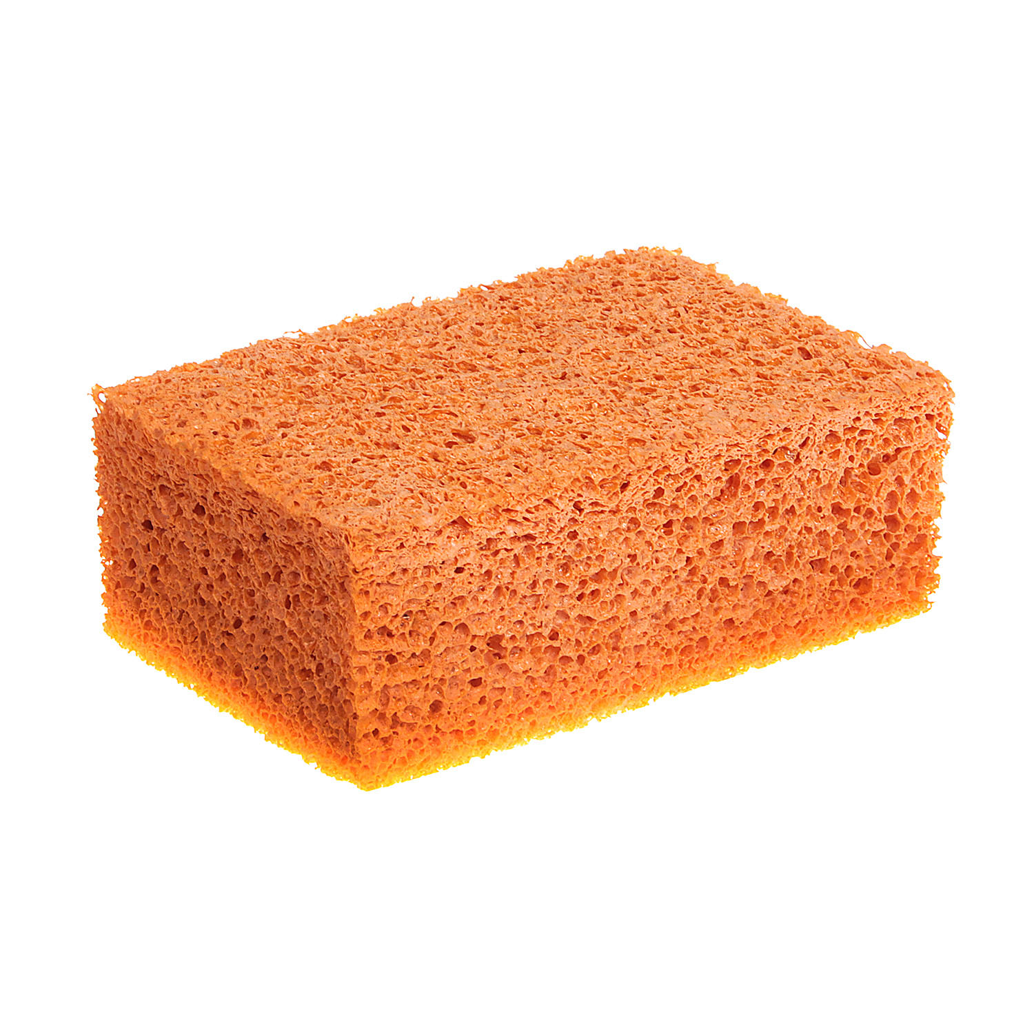 Губка для удаления затирки 160*110*60мм вискозная оранжевая (арт.670-200)  *1/10/50