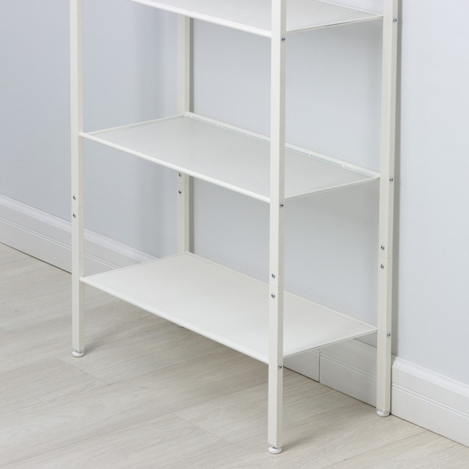 Стеллаж металл. "Торонто 24" 1140х300х670мм 4 полки Белый арт.СТТ25 Б "ЗМИ" *1